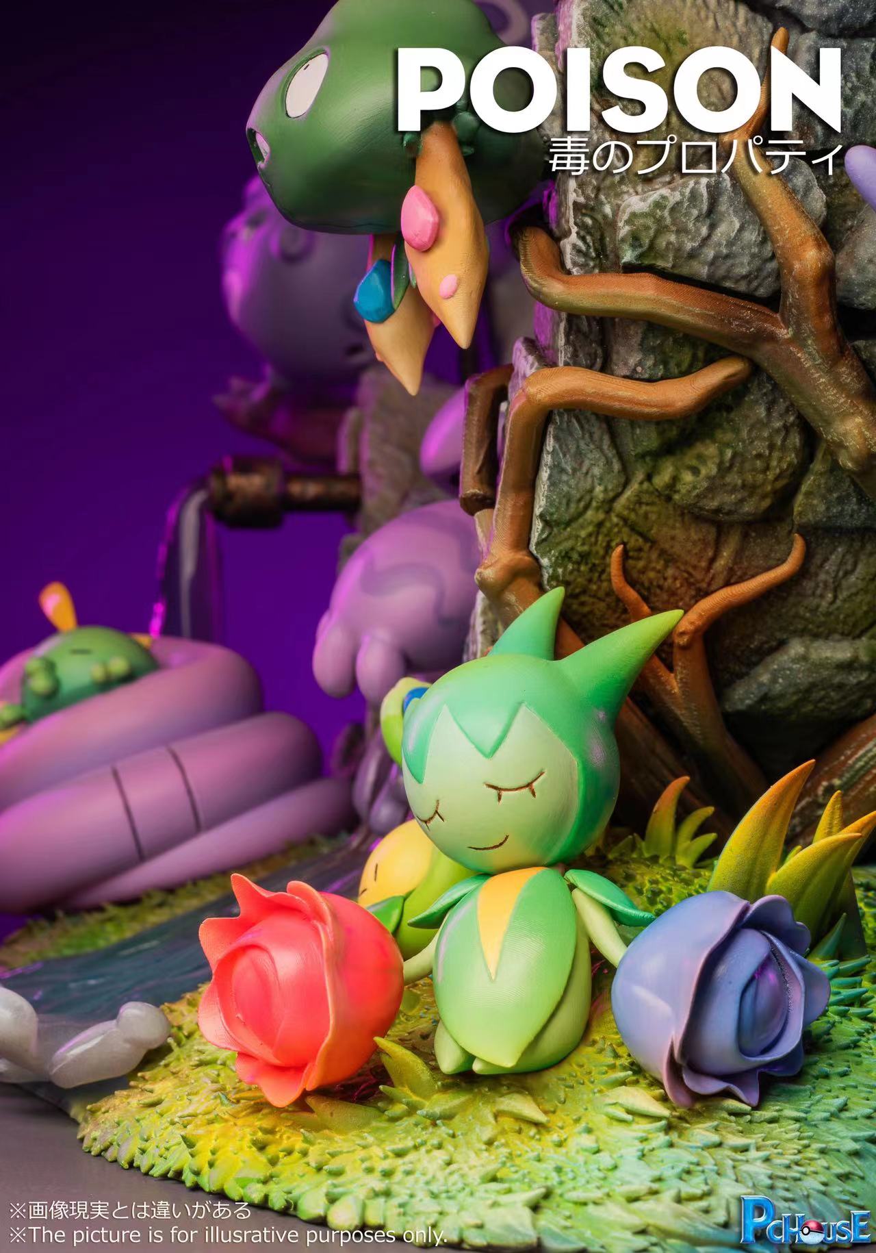 【In stock】Type Series 002 Poison Type-Pokemon-PCHouse Studio
