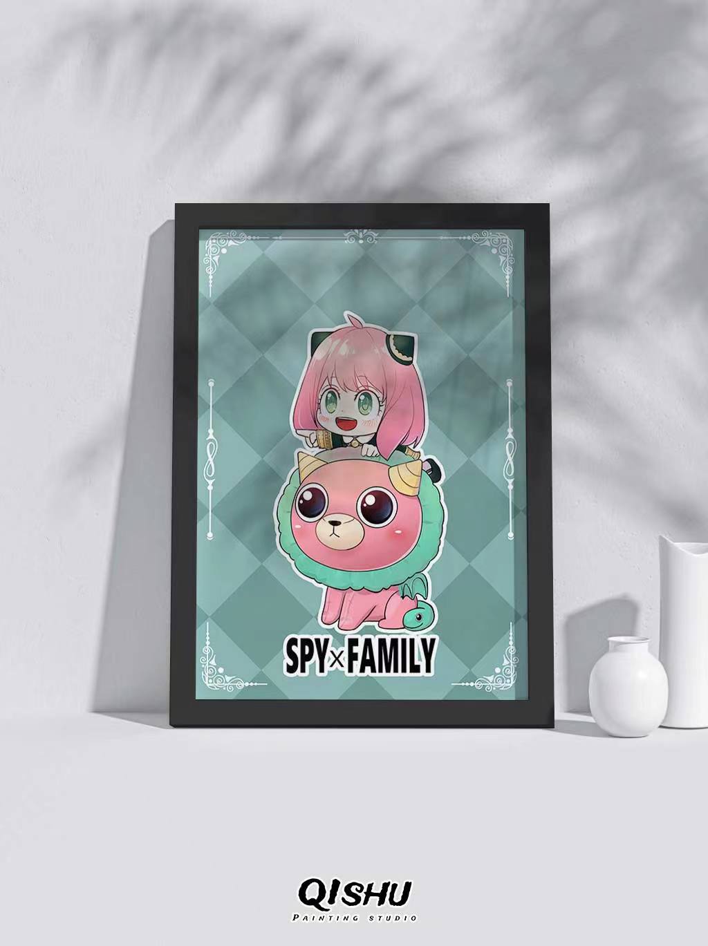 【Pre-sale】A4 & 7 inches Size Anya Forger Decoration Painting-QiShu Studio
