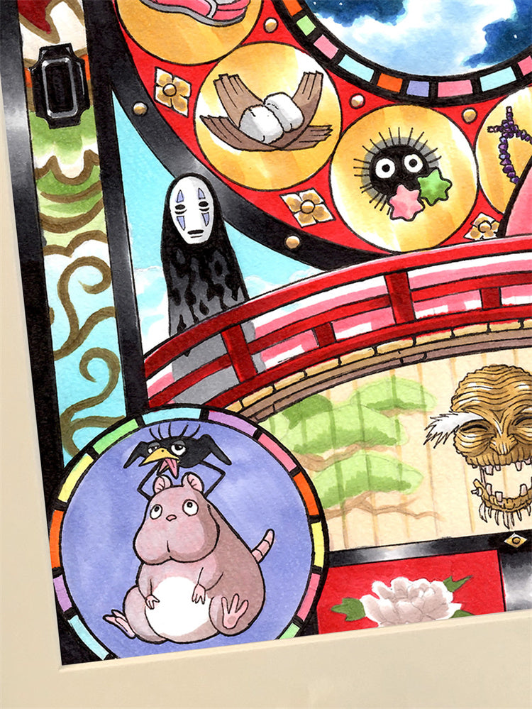 【Pre-sale】Spirited Away Decorative Painting-Xingkong Studio