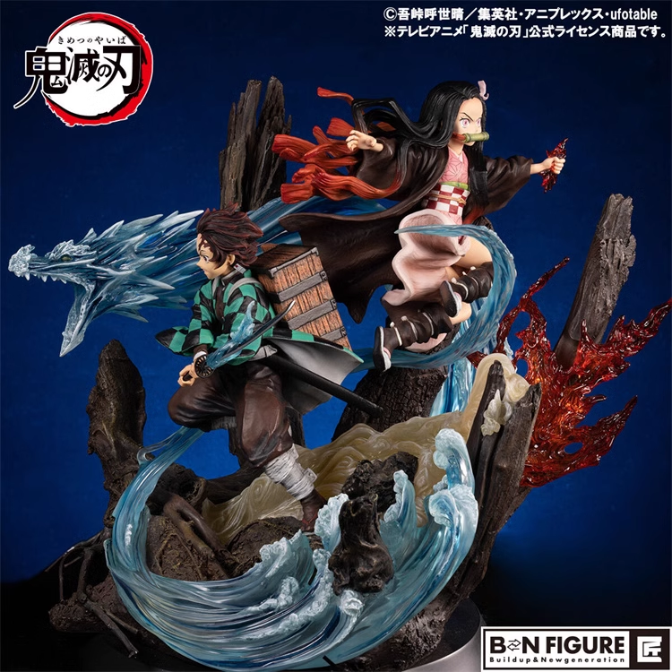 【In stock】Kamado Tanjirou & Kamado Nezuko-BNFIGURE Studio
