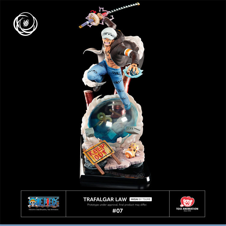 【Pre-sale】1/6 Scale Trafalgar D. Water Law-One piece-Tsume Studio