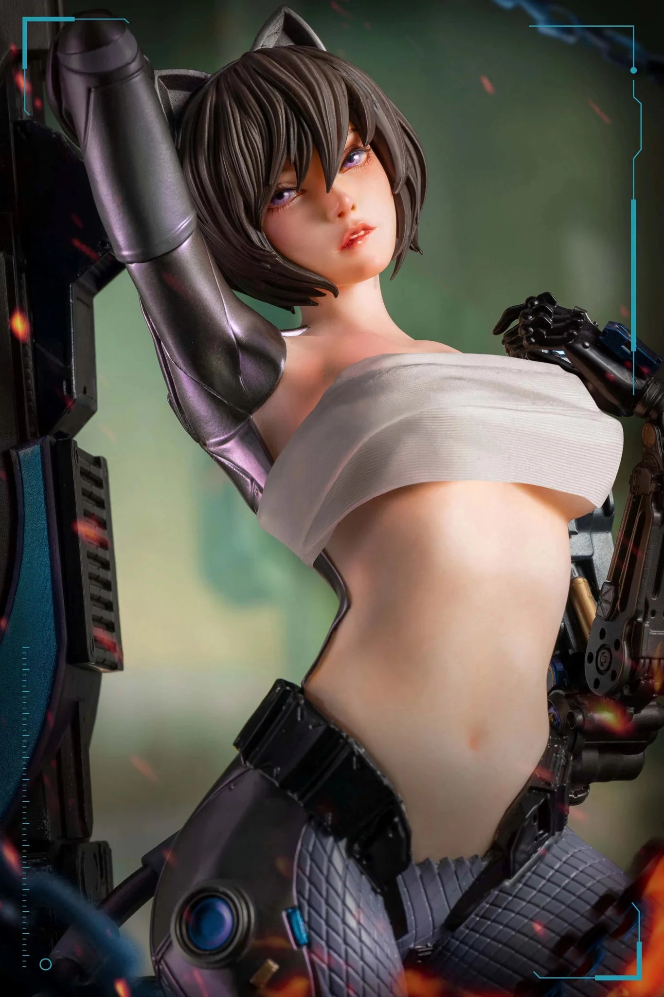 【In-Stock】Devil Killer Miaomiao Qian with LED - Original Design  - Figure Rich Studio