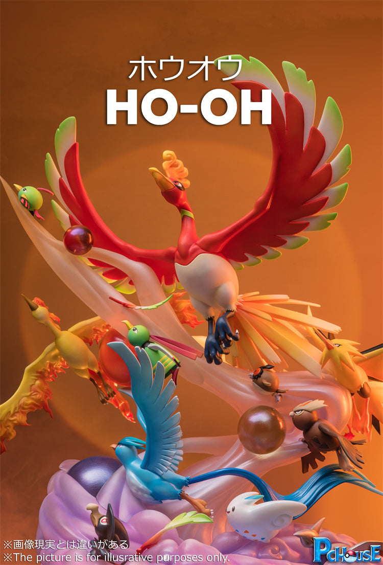 【In stock】Ho-oh-Pokemon-PC house