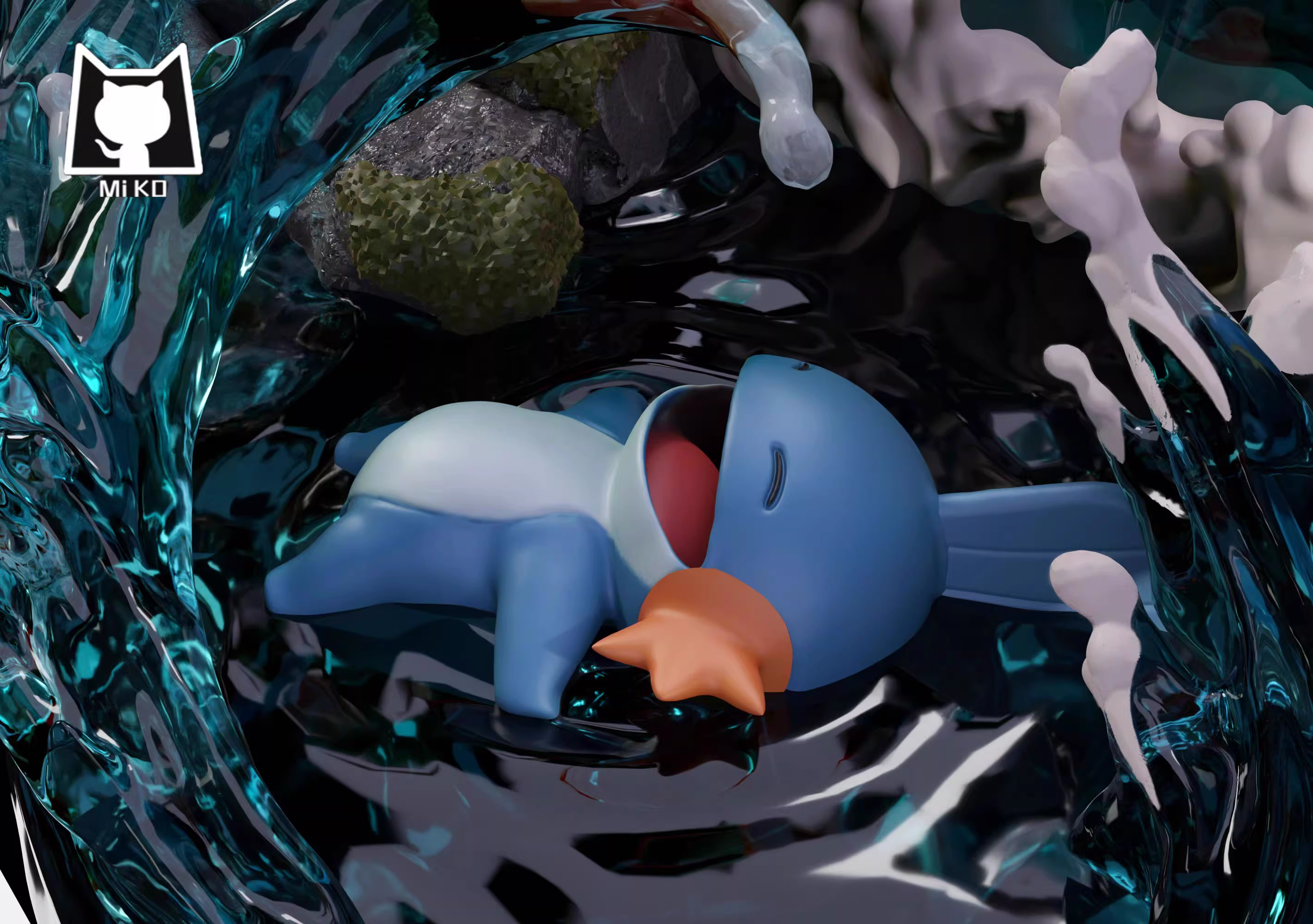 【Sold out】Original Color Swampert-Pokemon-Miko Studio
