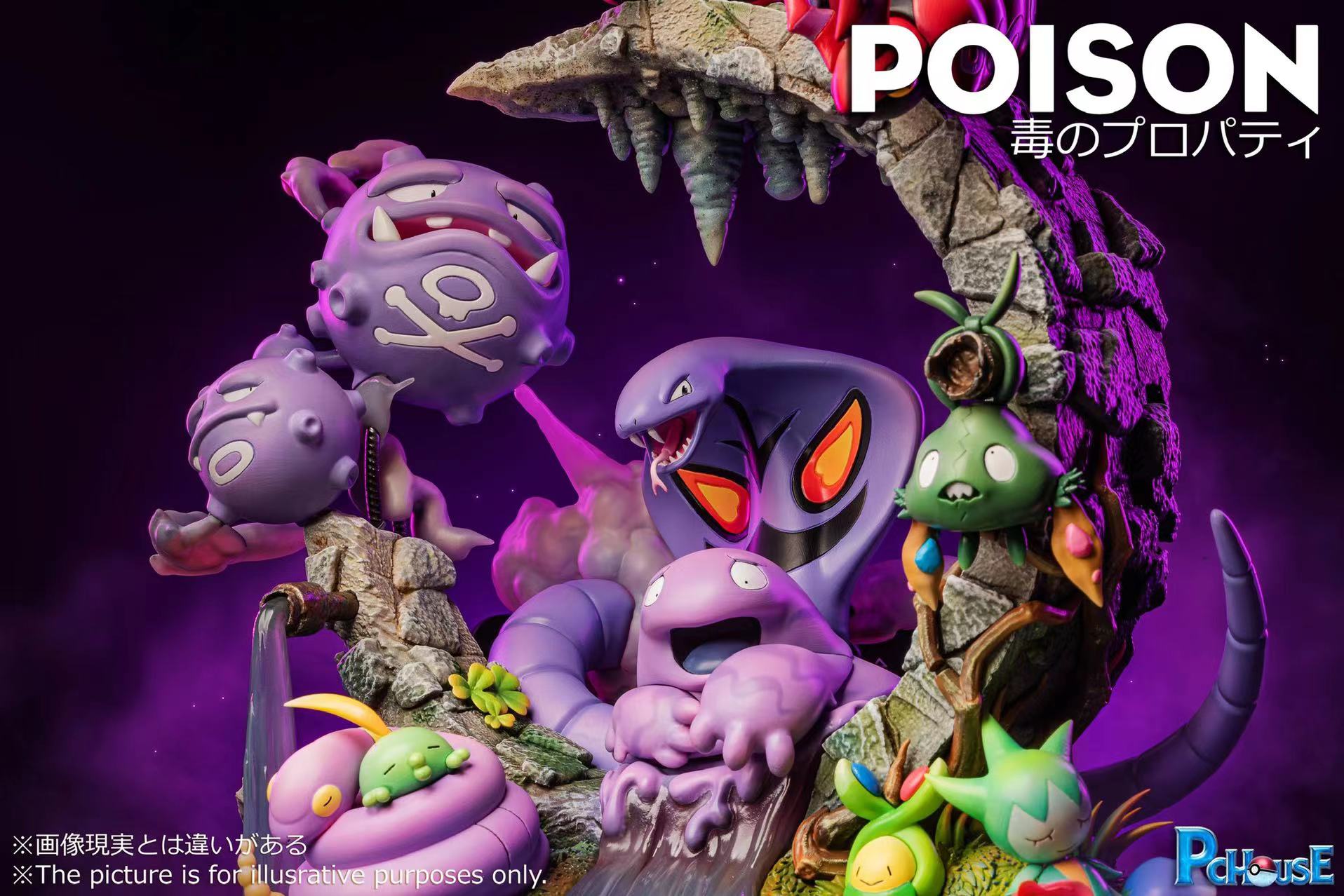 【In stock】Type Series 002 Poison Type-Pokemon-PCHouse Studio
