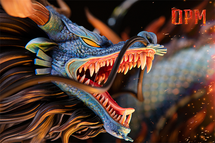 【In stock】Nika Luffy VS Dragon morphology Kaidou with LED-One Piece-OPM Studio