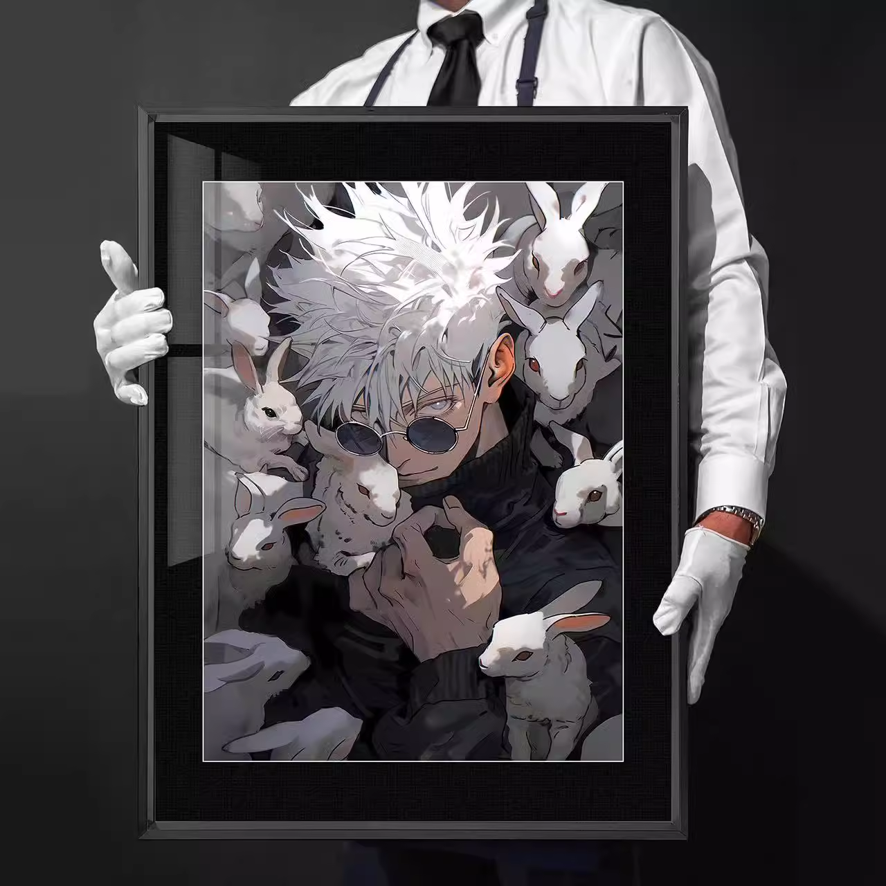 【In stock】Decorative Painting of Fushiguro Megumi & Gojo-Billion Birds Studio