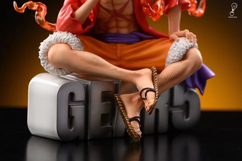 【In stock】Sitting Luffy-One Piece-Brain-Hole Studio