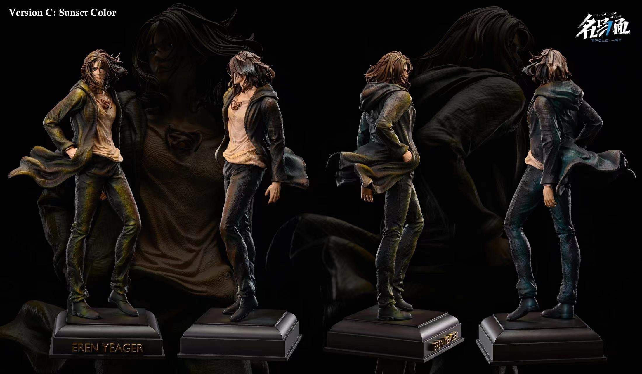 【In stock】The Flowersea Eren Jaeger GK statue(1st Anniversary)-Attack on Titan-Typical Scene Studio
