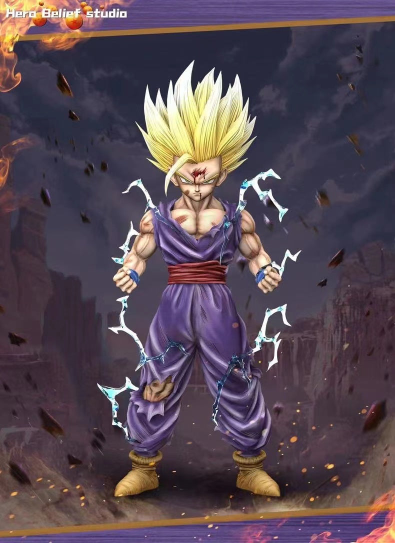 【Sold out no more】1/6 & 1/4 Scale Son Gohan-Hero Belief Studio
