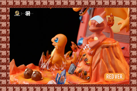 【Pre-sale】GBA SP Red ver. Charizard Family-Pokemon-Wing Studio