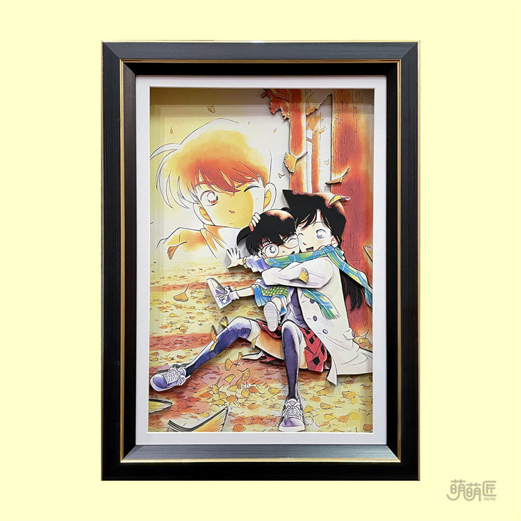 【In stock】3D Decorative Paint of The Bride of Halloween Conan Edogawa & Ran Mori-Detective Conan-momo Studio