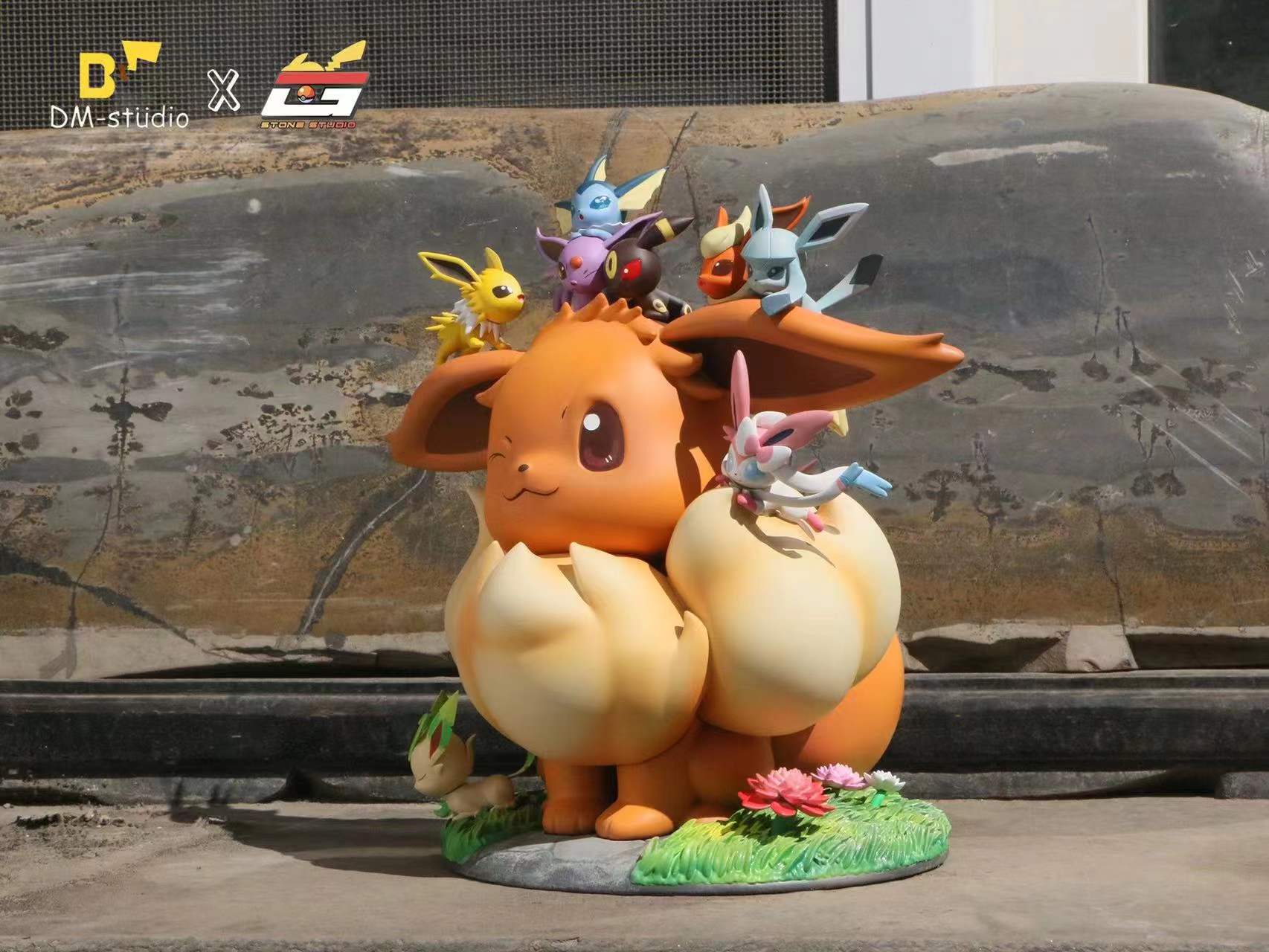 【Sold out】Big & Small Scale Eevee Family-Pokemon-DM Studio