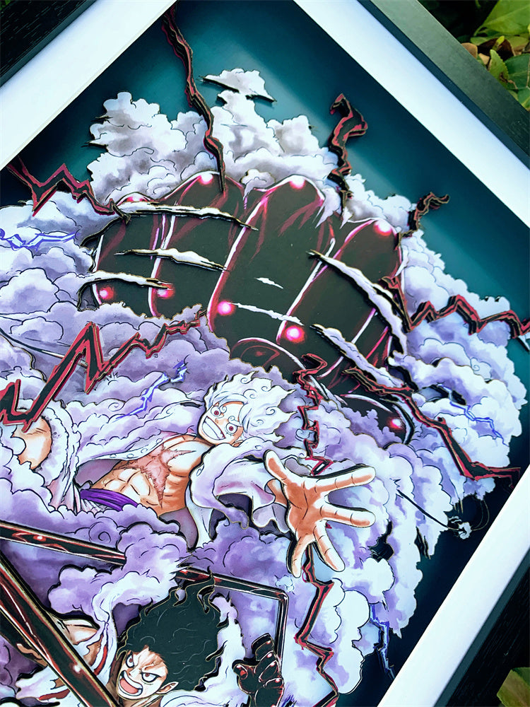 【Pre-sale】3D Decorative Paint of Gear Fifth Monkey D. Luffy-Mystical Art Studio