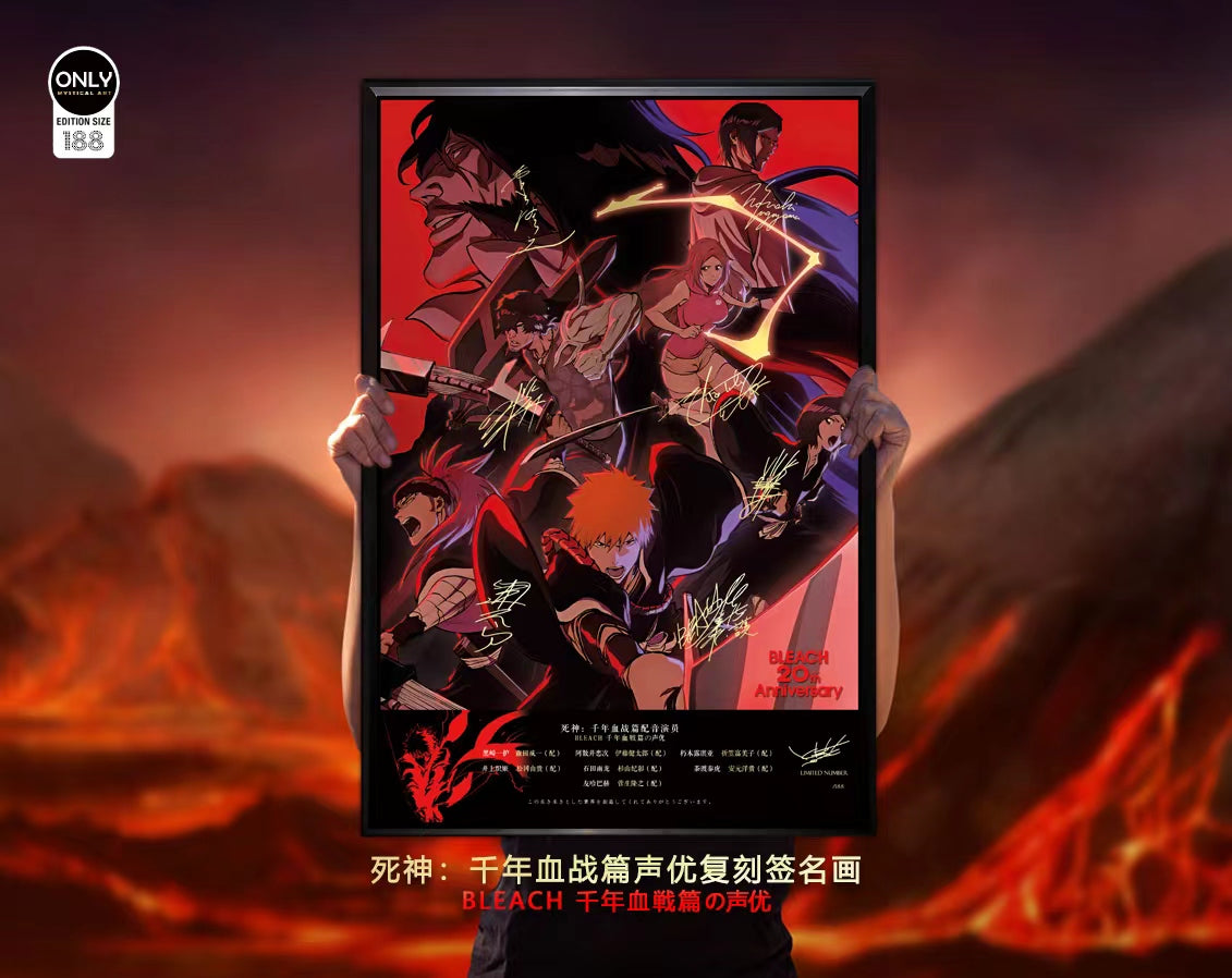 【In stock】Decorative Paint of Original series Voice Actor's Signatures Quincy Blood War-Mystical Art Studio