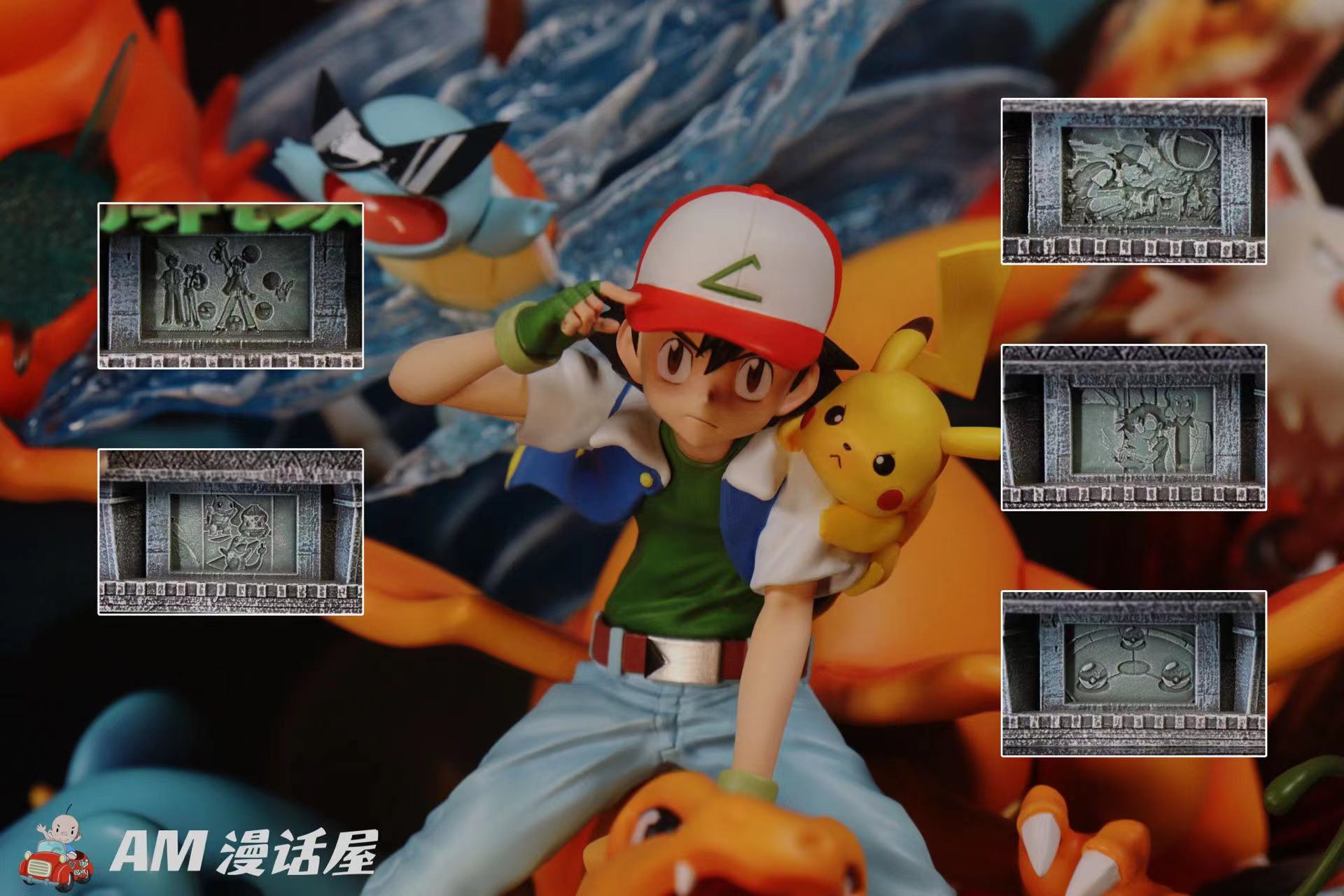 【Pre-sale】Ash Ketchum team-Pokemon-AM studio