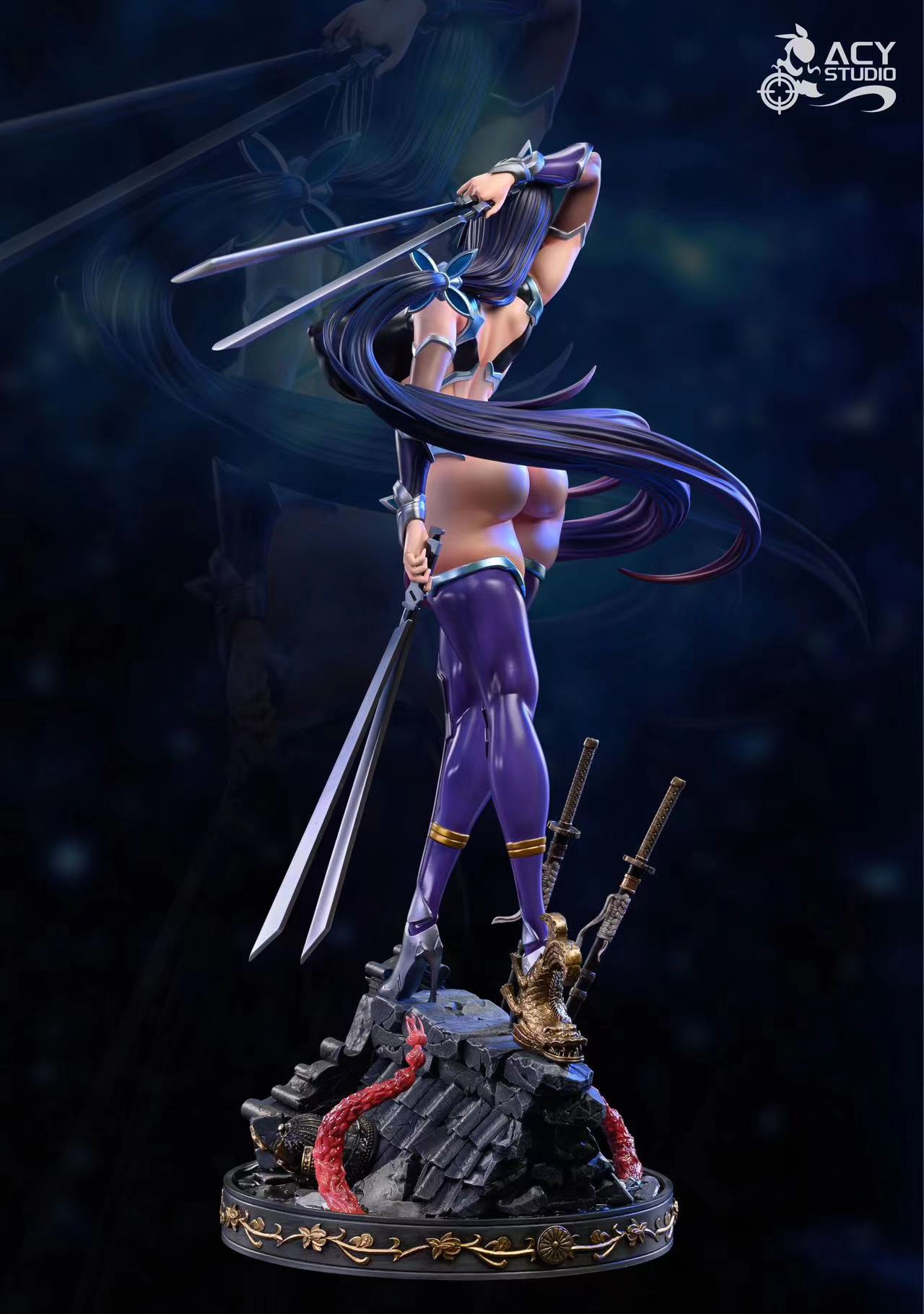 【Sold out】1/4 Scale Uehara Rin-Action Taimanin-Acy Studio