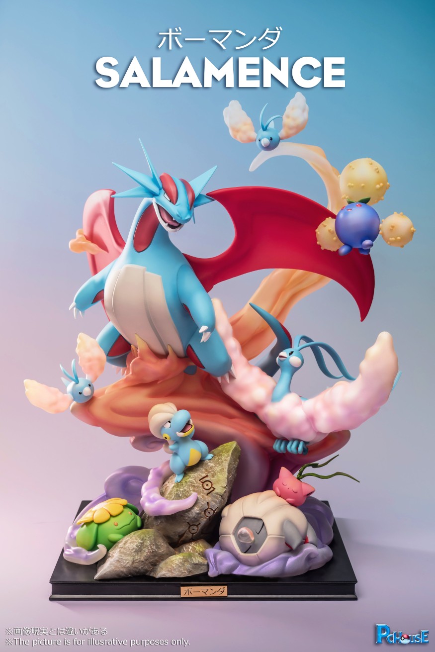【In stock】Salamence-Pokemon-PC house