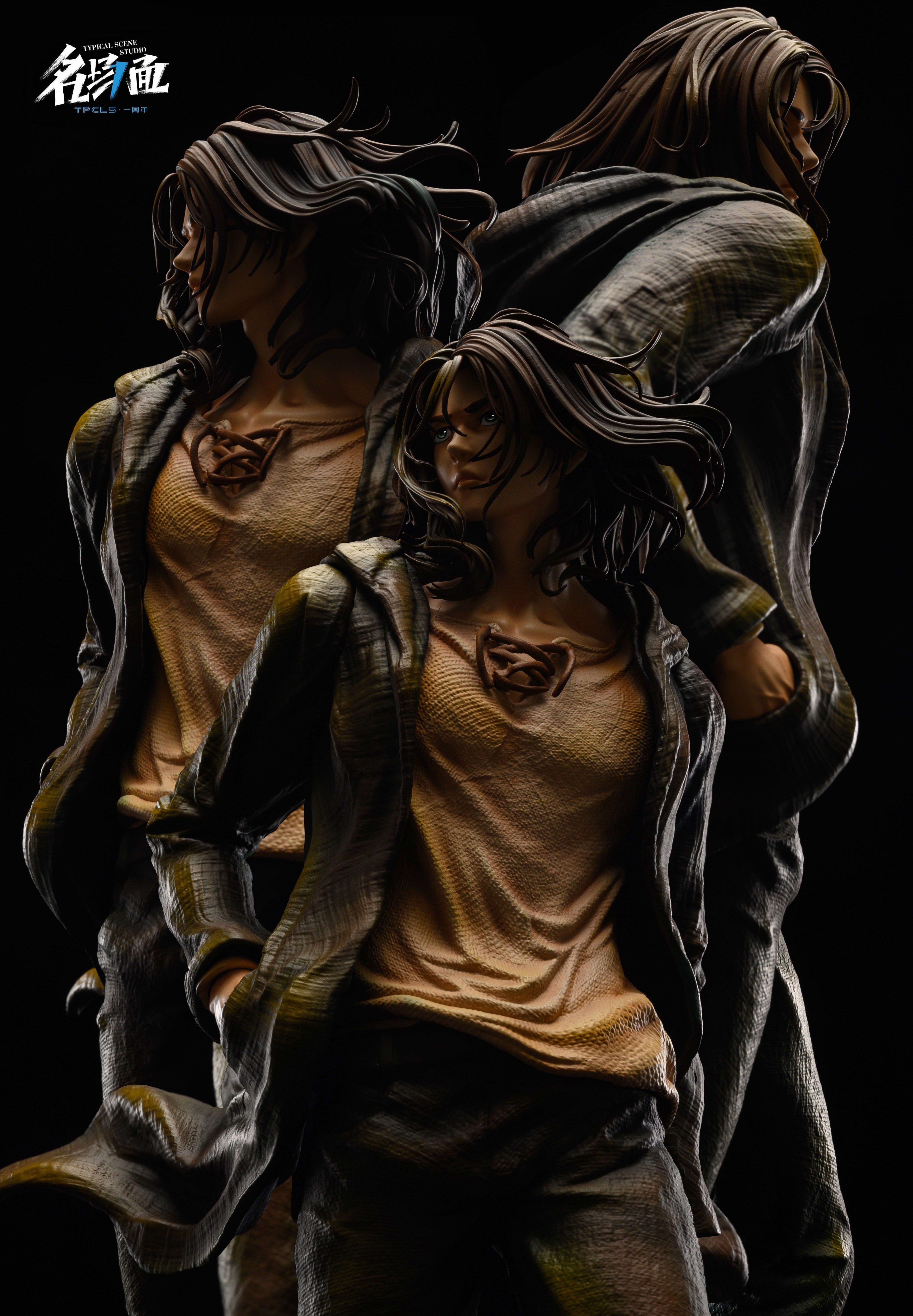 【In stock】The Flowersea Eren Jaeger GK statue(1st Anniversary)-Attack on Titan-Typical Scene Studio