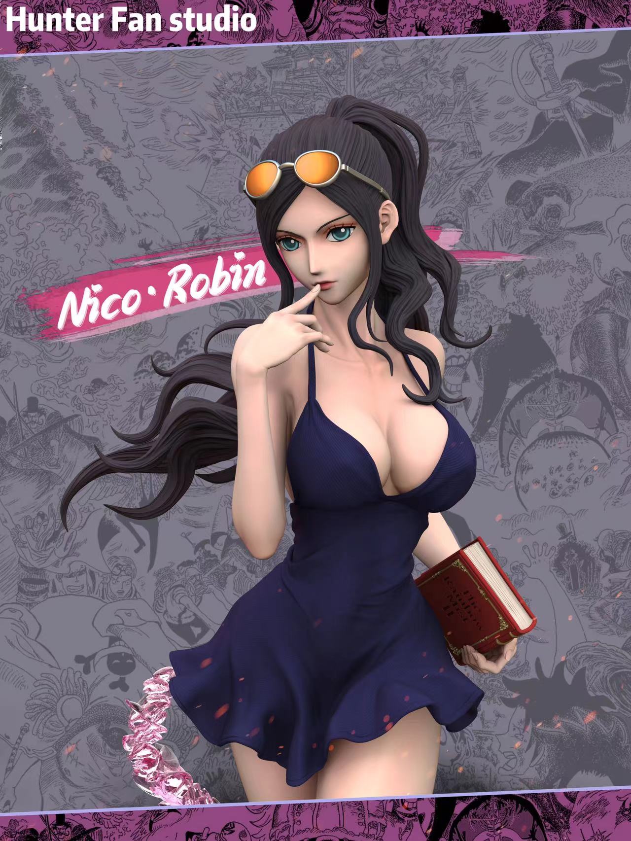 【Pre-sale closed】1/6 and 1/4 Scale Robin-One Piece-Hunter Fan Studio