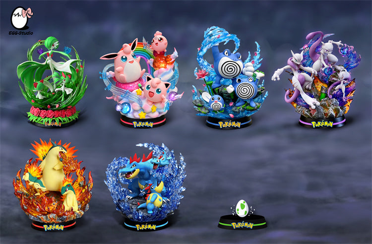 【In stock】Evolution of Poliwrath-Pokemon-EGGS Studio