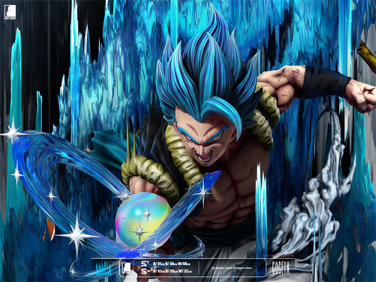 【In stock】S- Scale Gogeta with LED-Dragonball-LAST SLEEP Studio
