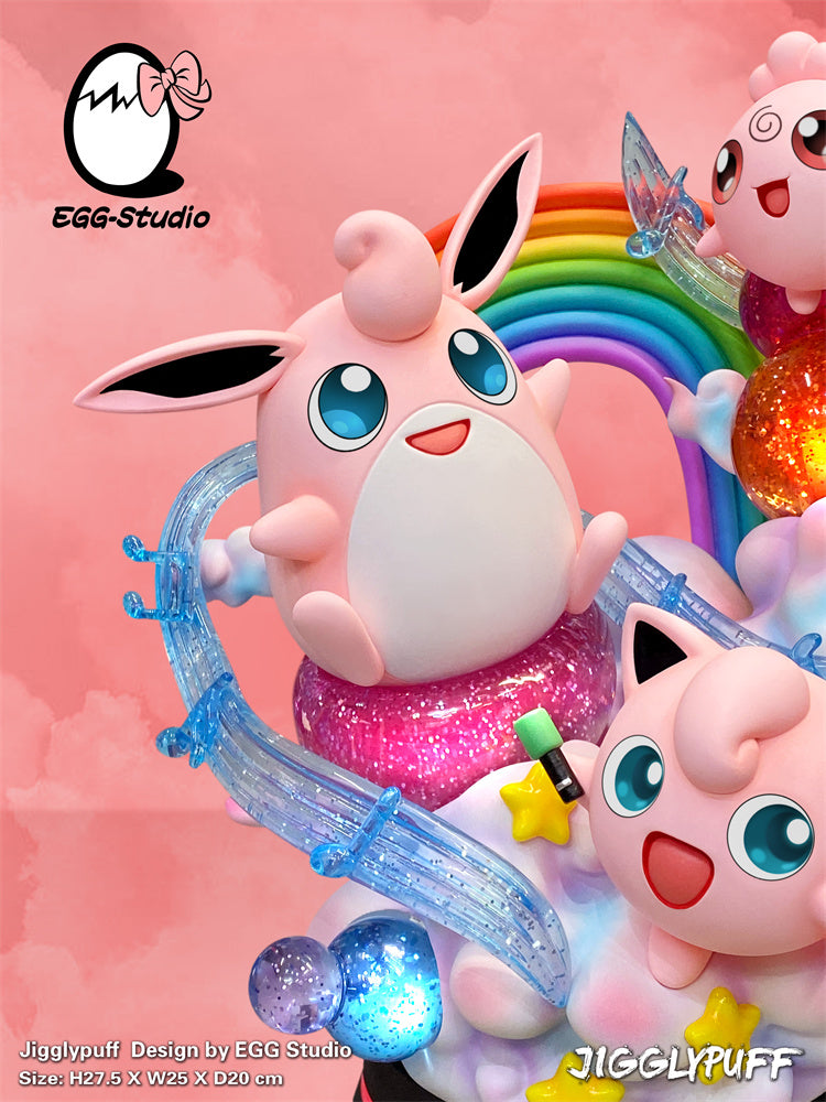 【In stock】Evolution of Jigglypuff with LED-Pokemon-EGGS Studio