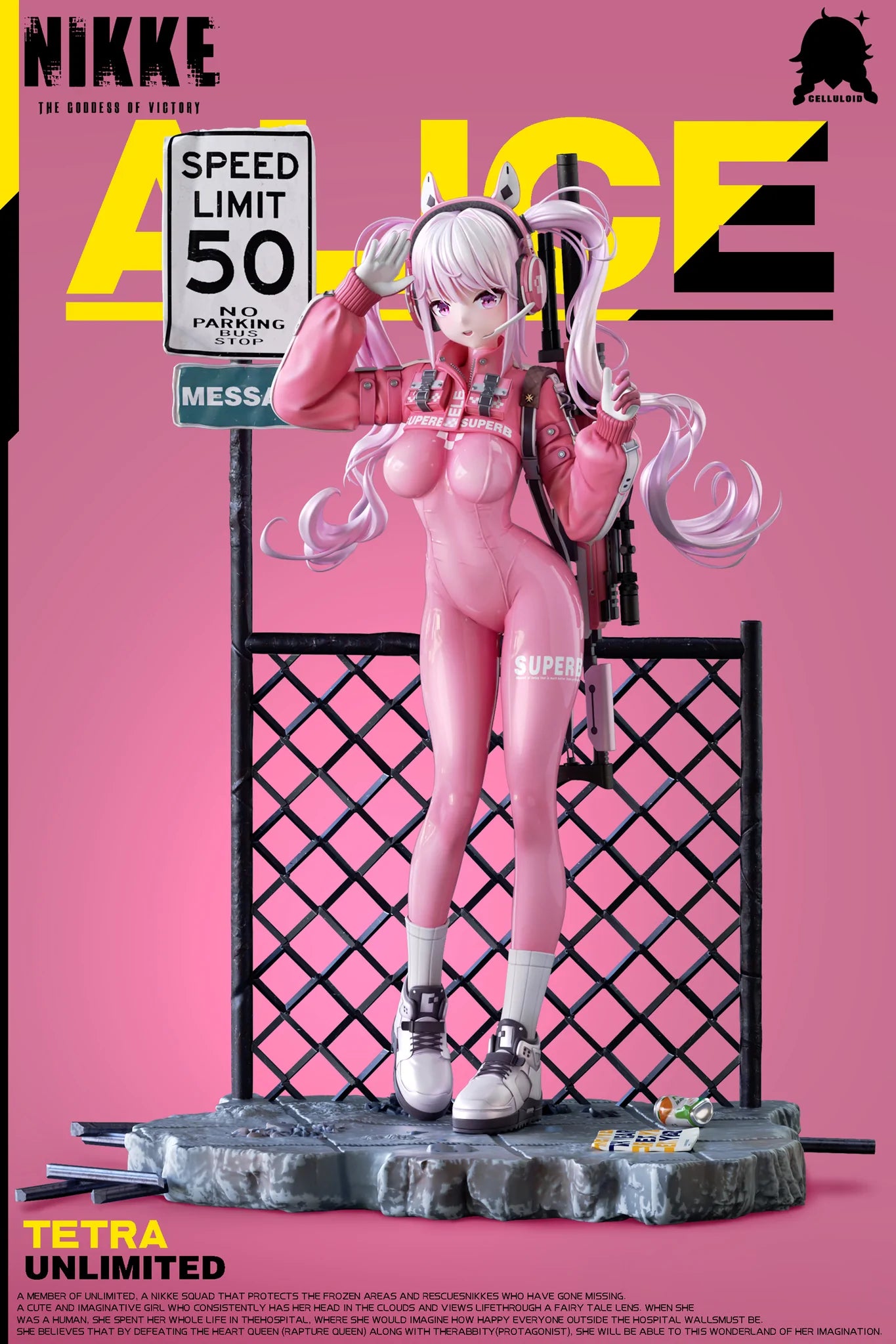 【Sold out】1/6 Scale Alice-Goddess of Victory: Nikke-Celluloid Studio