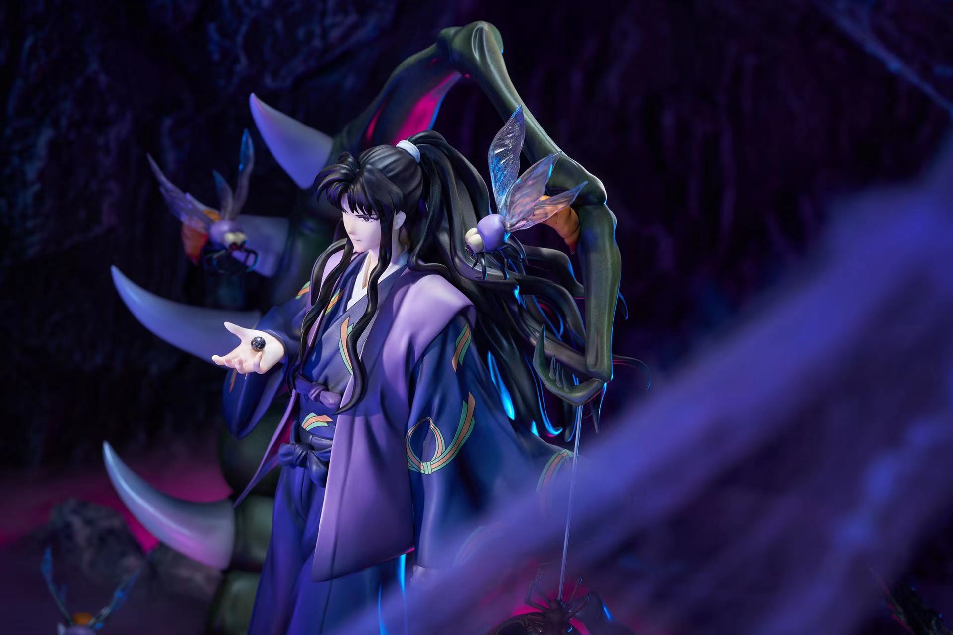 【In stock】1/7 Scale Naraku & Kanna & Hakudoshi-InuYasha-HunYu Studio