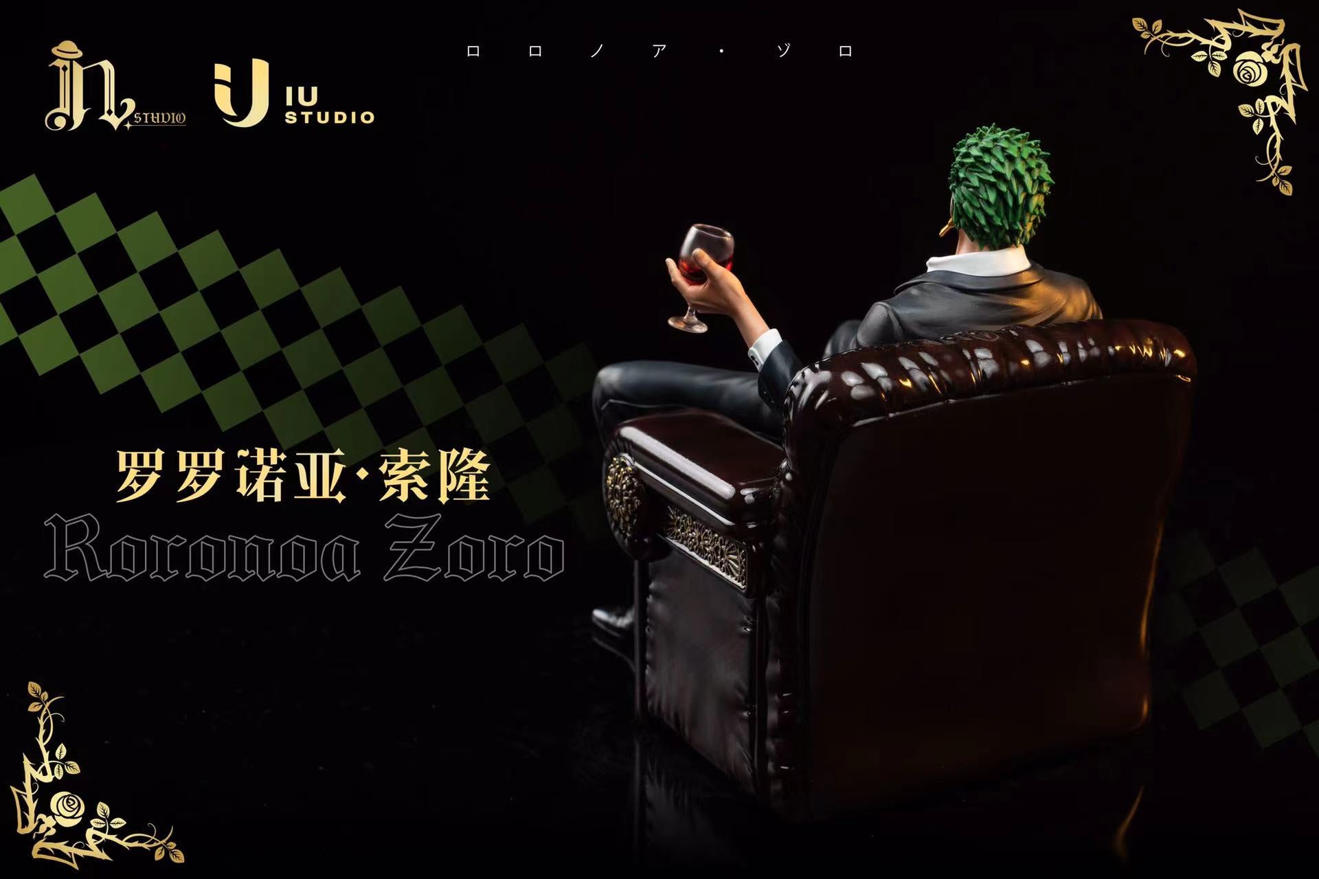 【In stock】Busniess Suit POP Scale Roronona Zoro-One piece-IU Studio