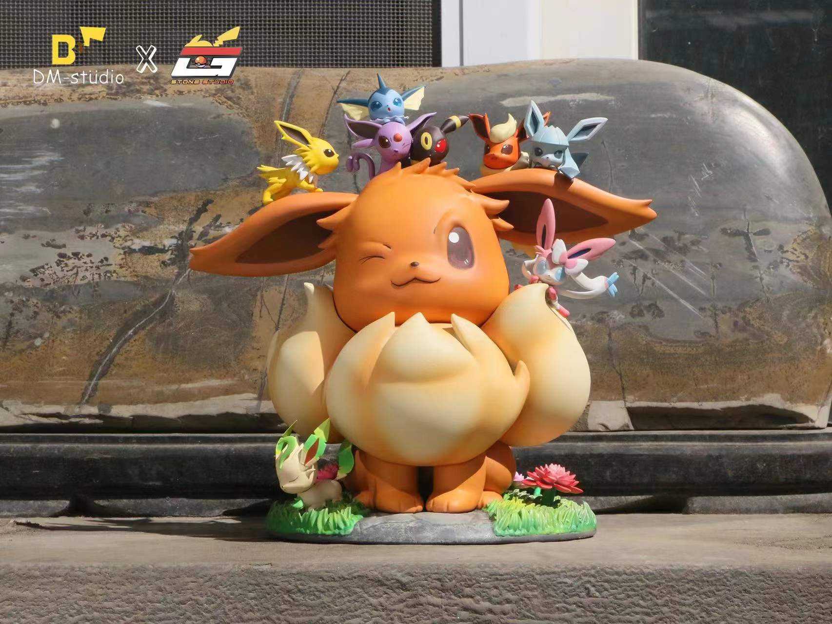 【Sold out】Big & Small Scale Eevee Family-Pokemon-DM Studio