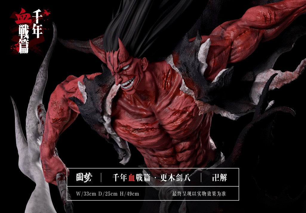 【Sold out】1/6 Scale Quincy Blood War Zaraki Kenpachi -Yuanmeng Studio