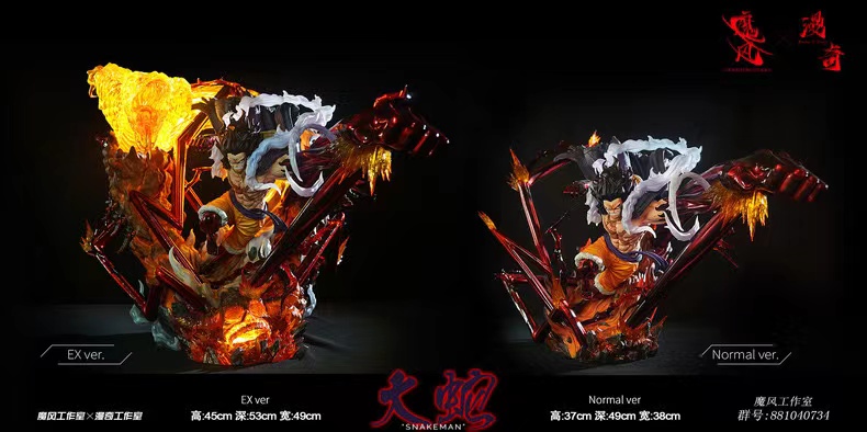 【Sold out】Gear 4 Snake Luffy-One piece-MoFeng & Monkey. D Studios