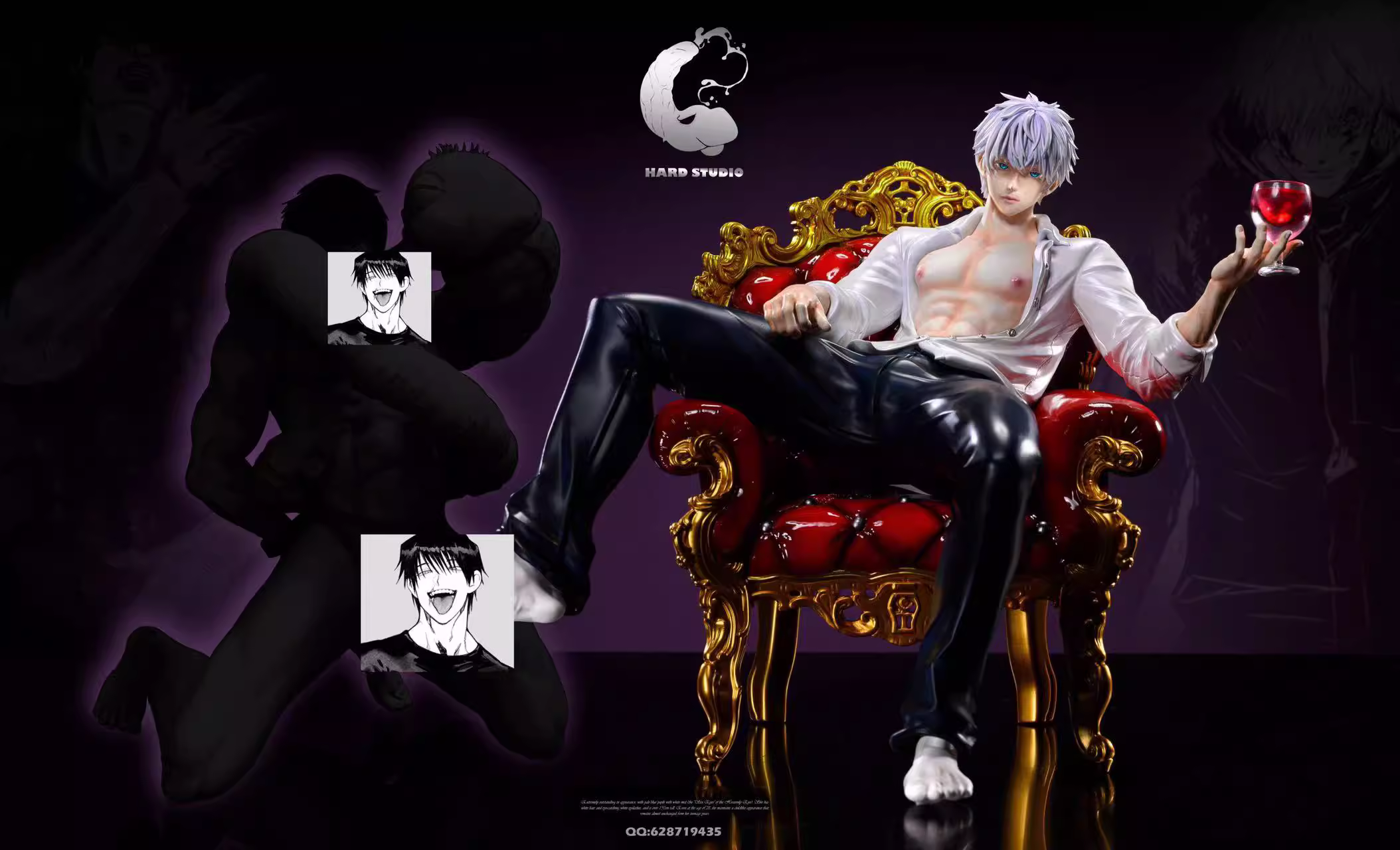 【Sold out】1/6 Scale Gojo VS Fushiguro Toji-Hard Studio