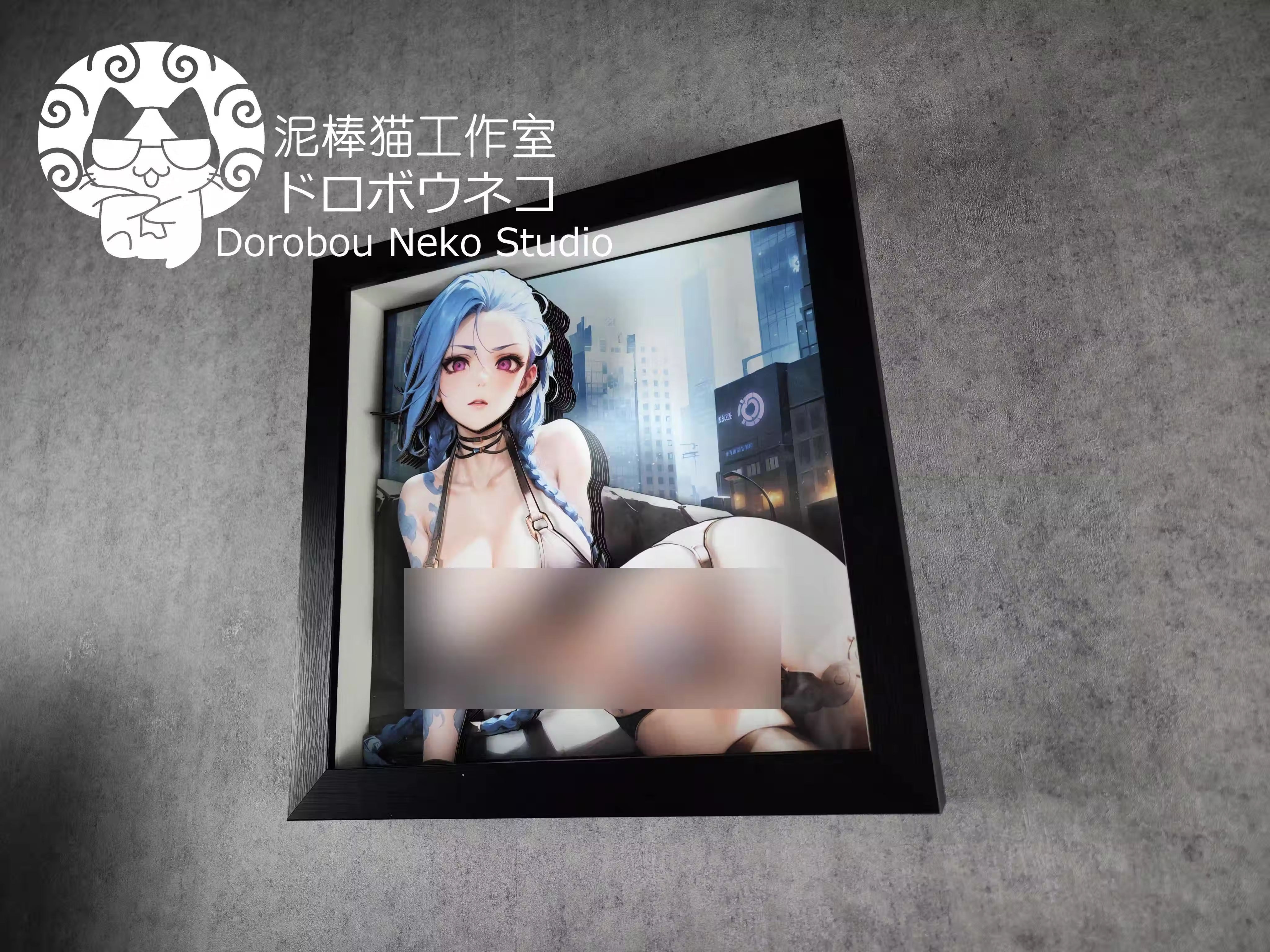 【In stock】DSSQ-003 Decorative Painting of Jinx-LOL-Dorobou Neko Studio