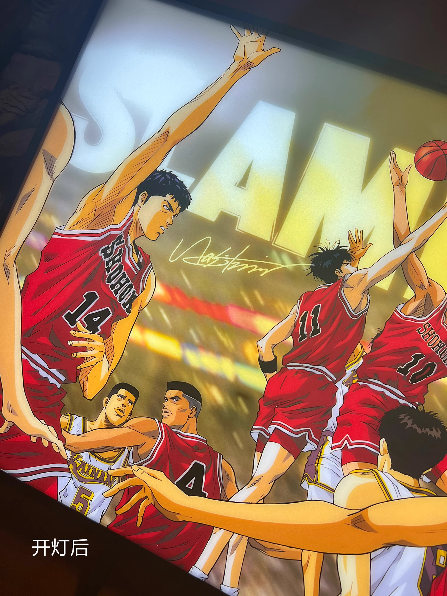 【In stock】Decorative Painting of Five Key Players from Shohoku-Slam Dunk-Mystical Art Studio