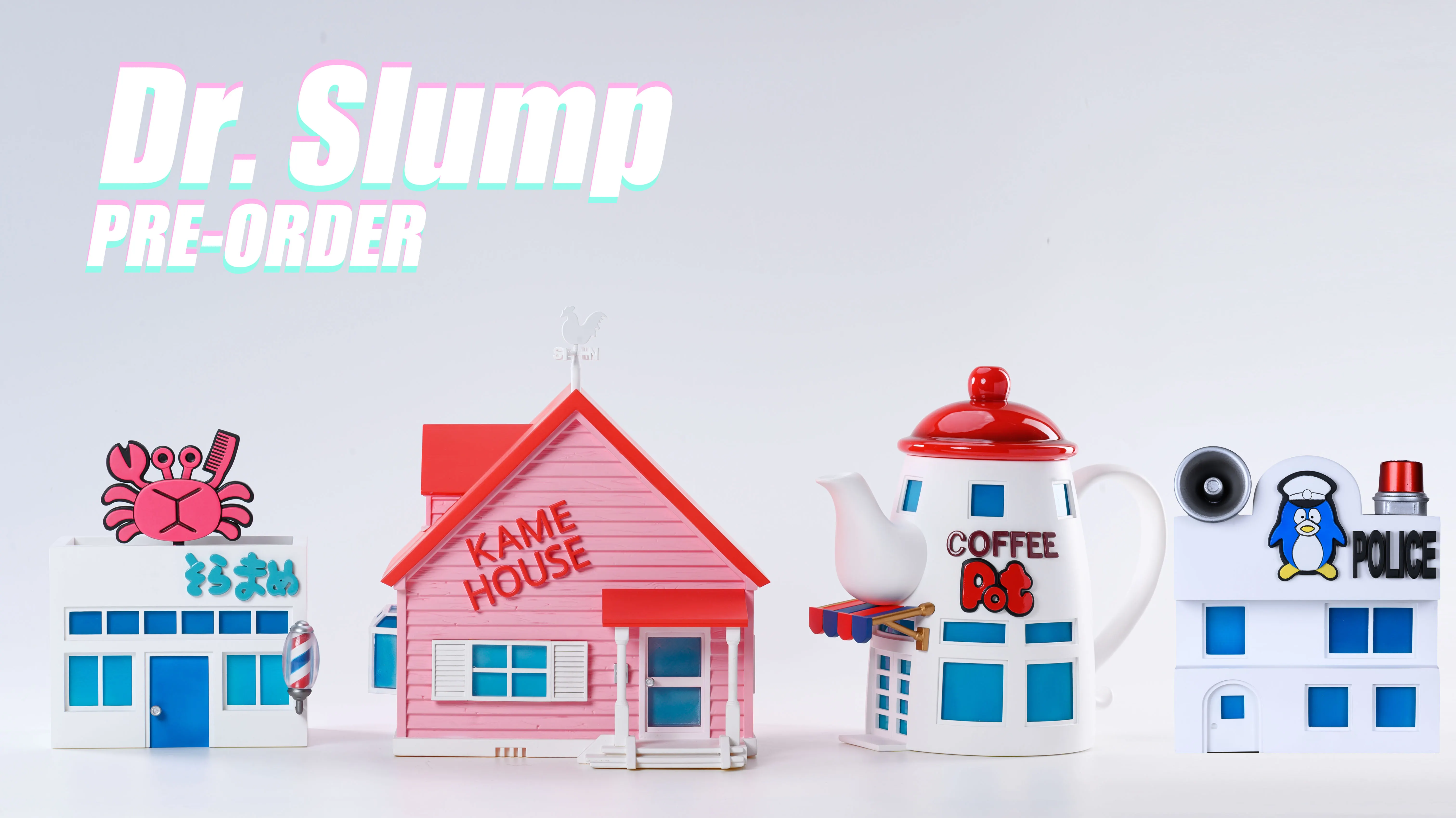 【Pre-sale】Scene in Dr. Slump 003 Police Station-Dr. Slump-LeaGue Studio