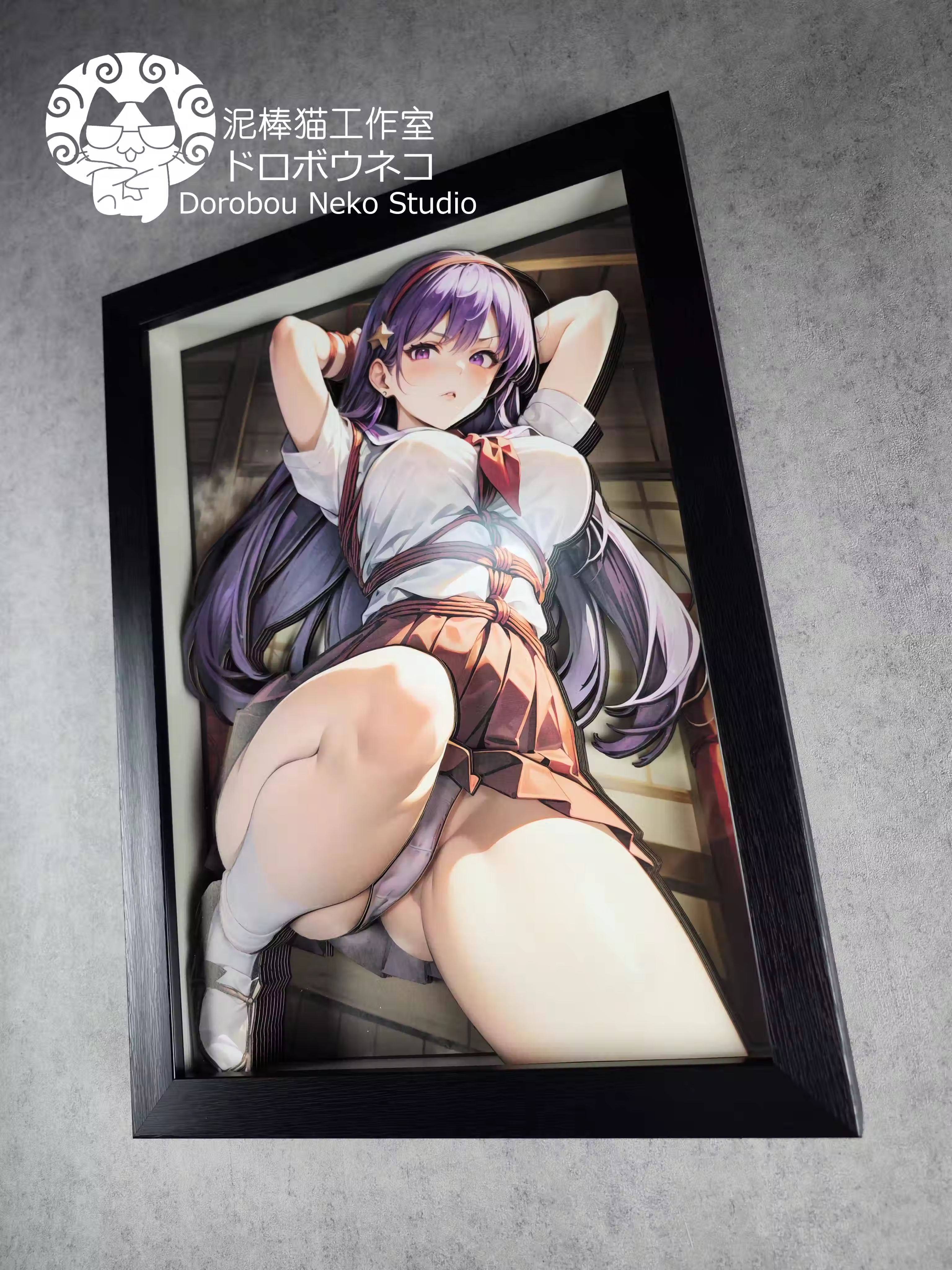 【In stock】DSMG-037 Decorative Painting of KOF Asamiya Athena-THE KING OF FIGHTERS-Dorobou Neko Studio