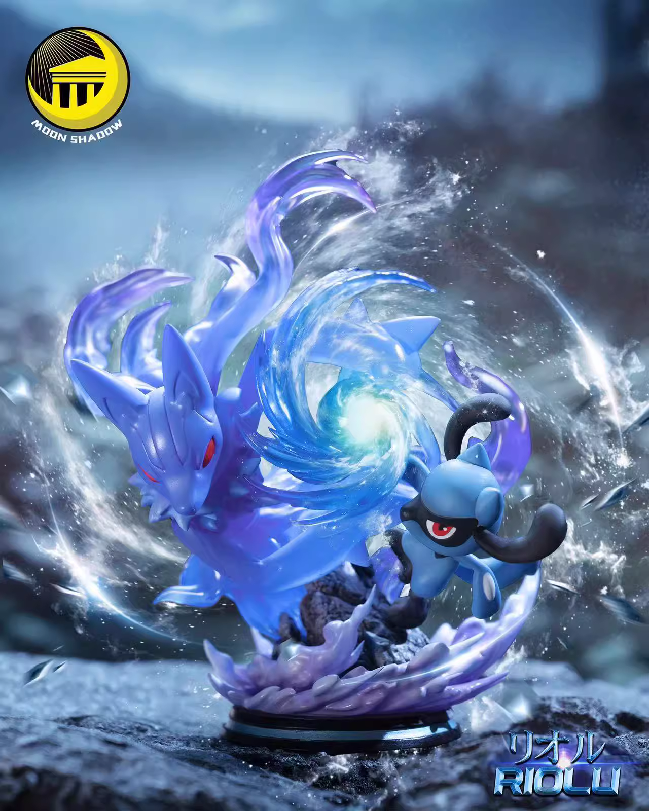 【Pre-sale】Wake Up Lucario & Riolu-Pokemon-Moon Shadow Studio