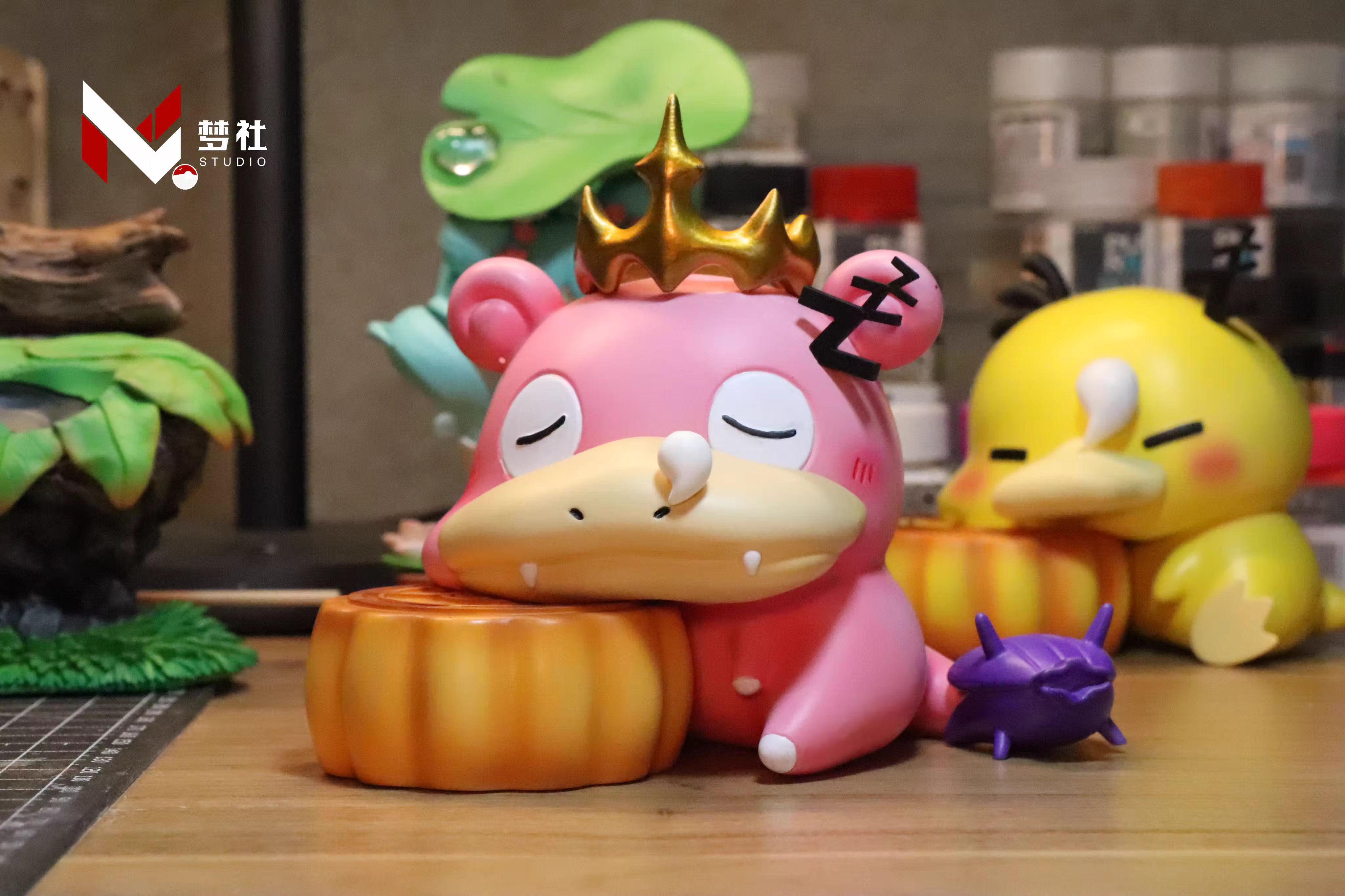【Pre-sale】Sleepy Slowpoke-Pokemon-MengShe Studio