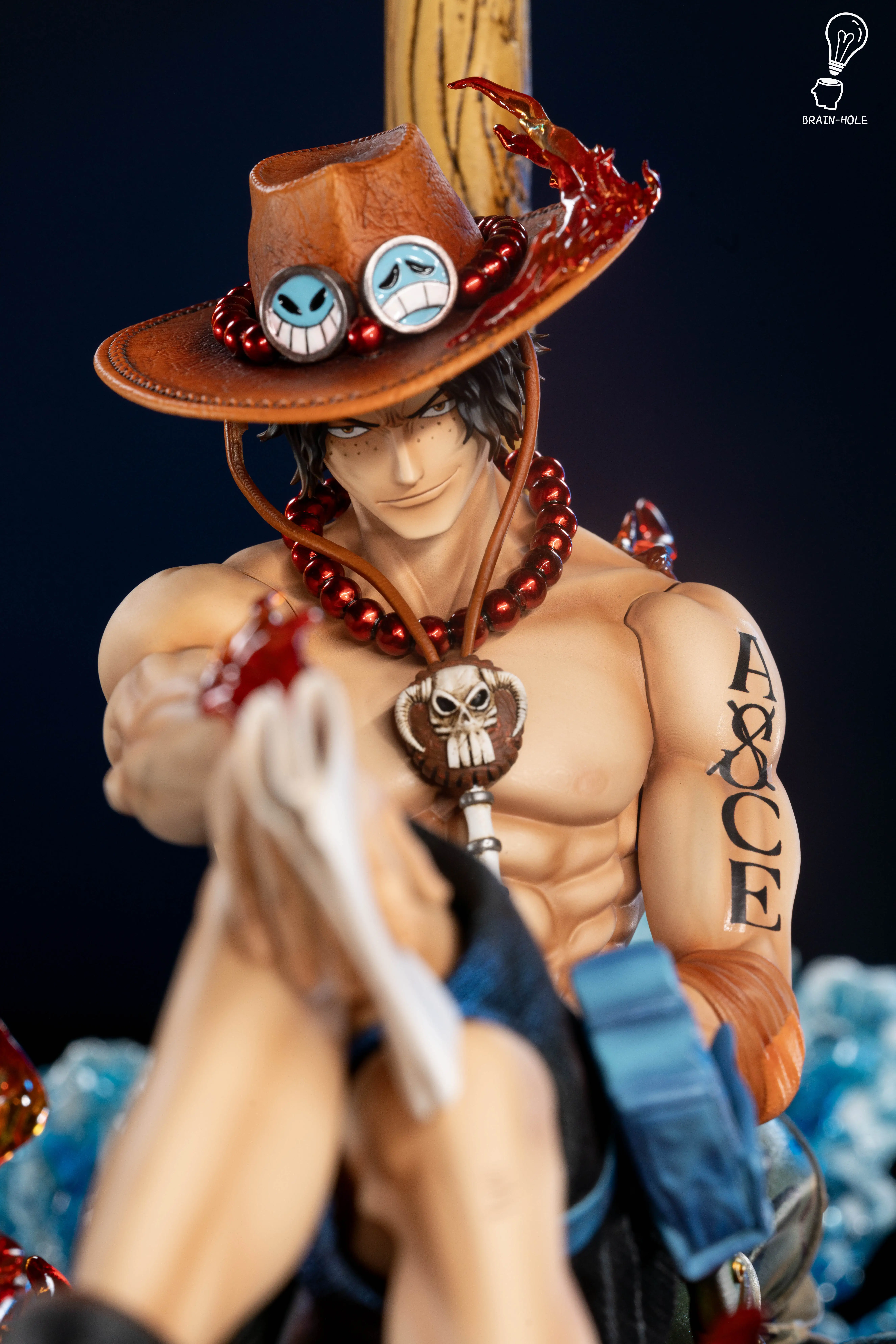 【Sold out】Portgas D. Ace & Striker-One piece-Brain-Hole Studio