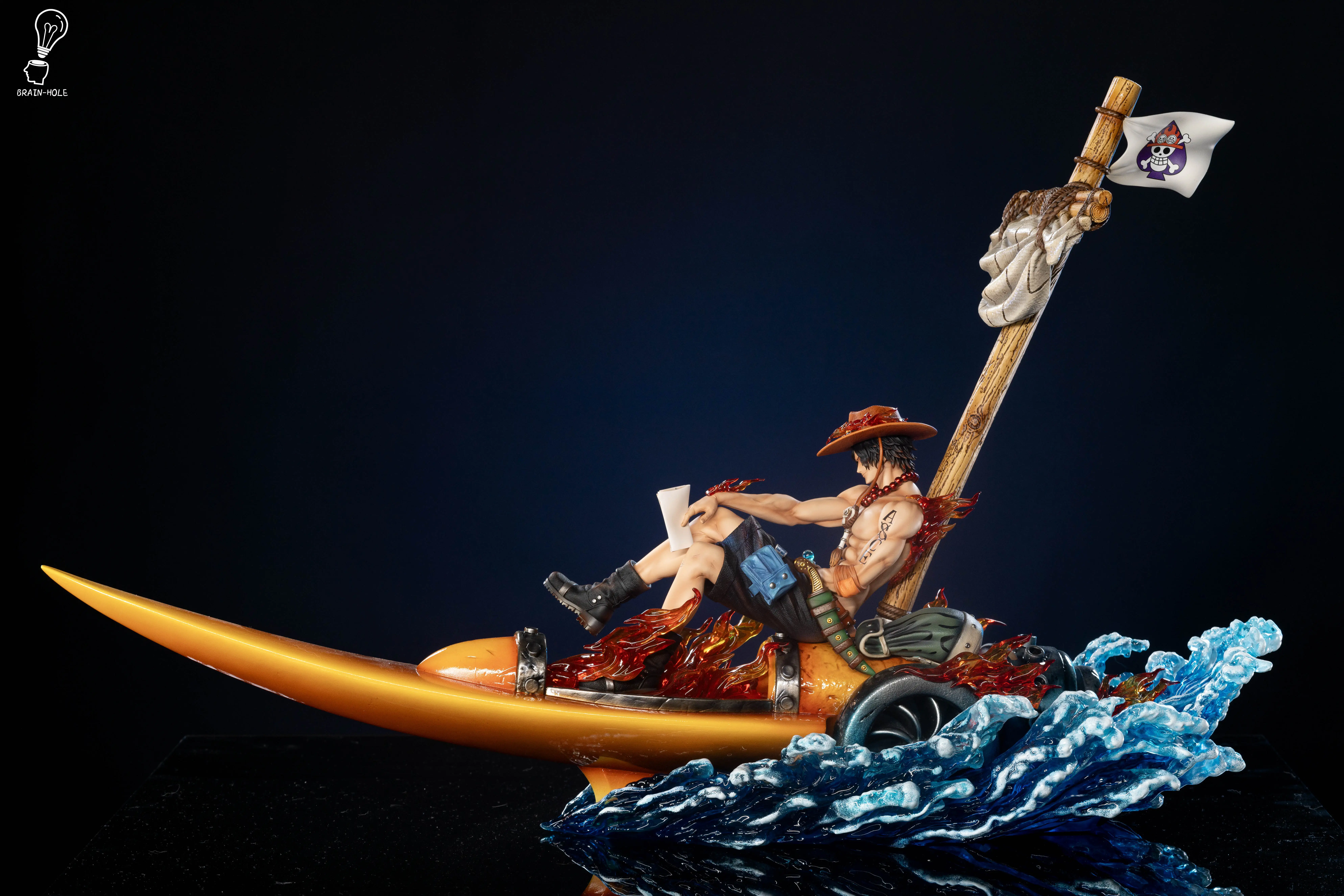 【Sold out】Portgas D. Ace & Striker-One piece-Brain-Hole Studio