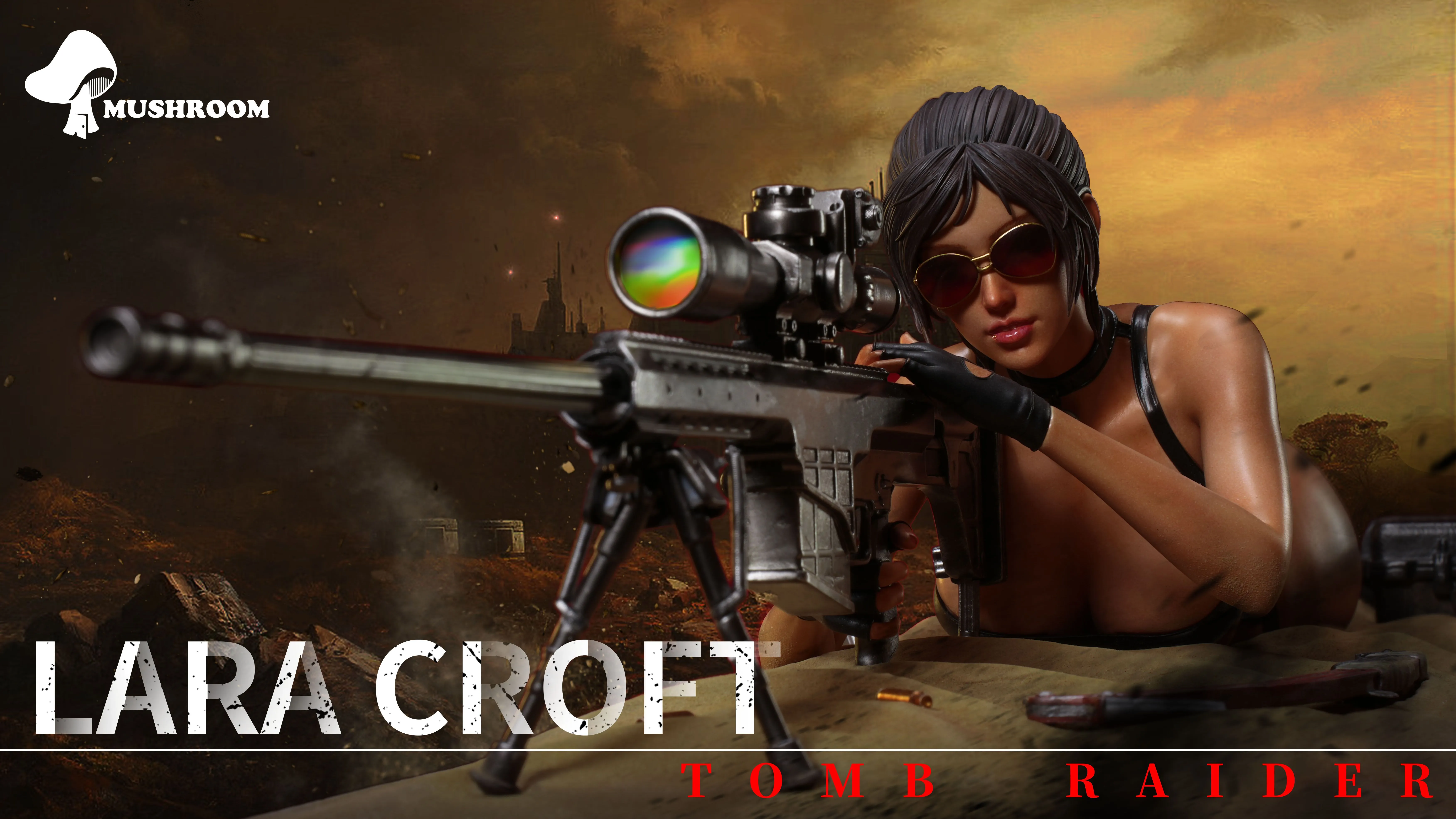 【Pre-sale】1/4 Scale Lara Croft-PLAYERUNKNOWN’S BATTLEGROUNDS-Mushroom Studio