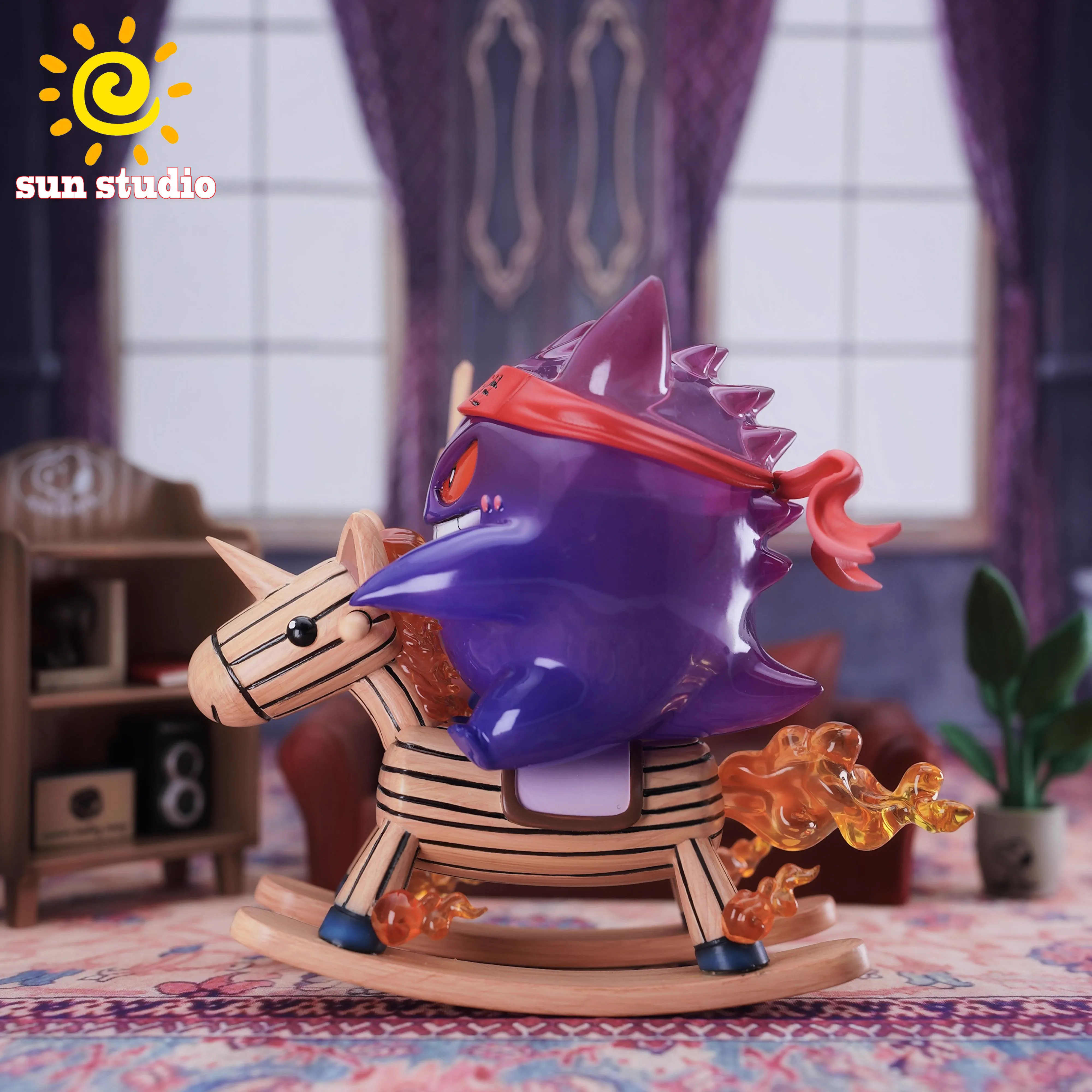 【Sold out】Rocking Horse Gengar-Pokemon-SUN Studio