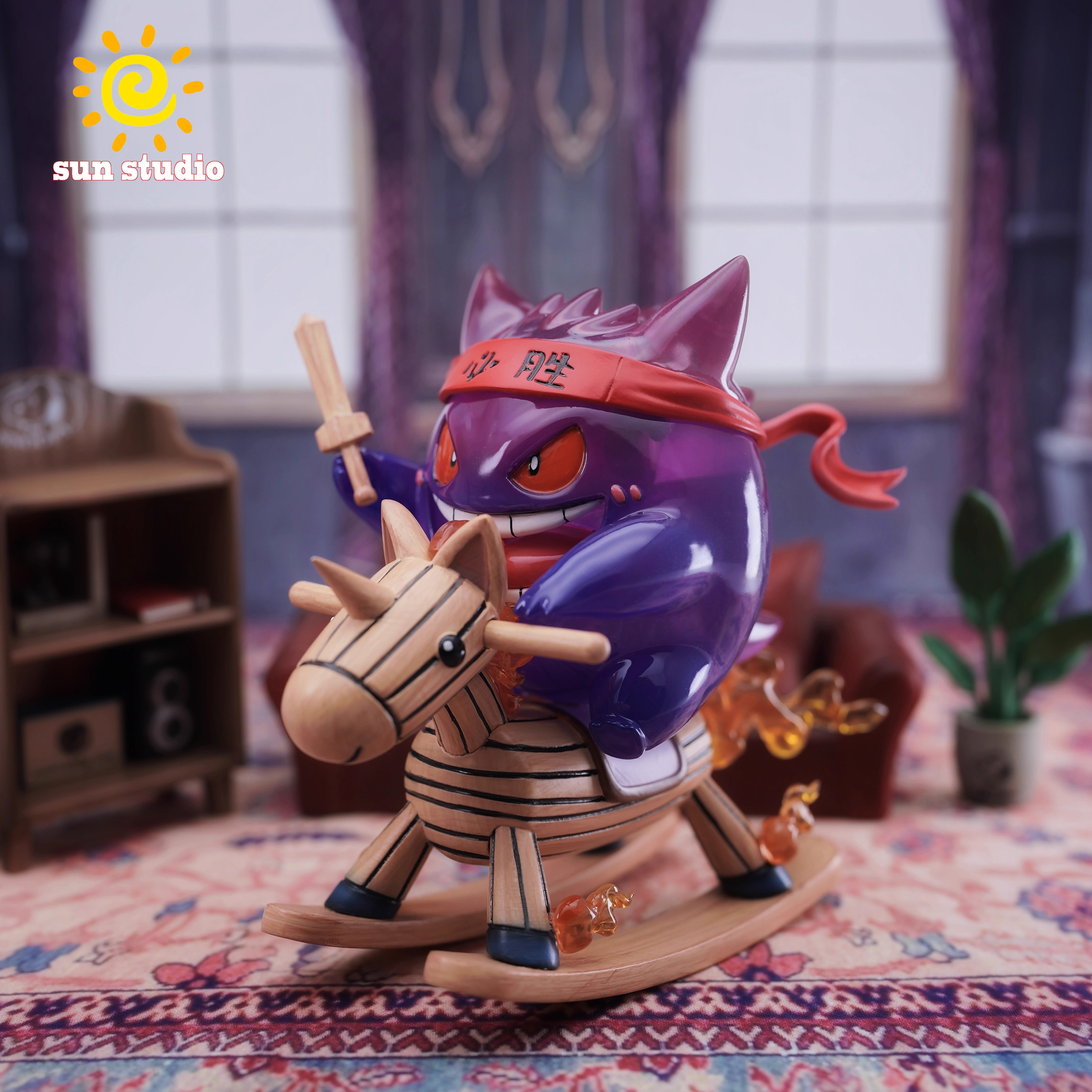 【Sold out】Rocking Horse Gengar-Pokemon-SUN Studio