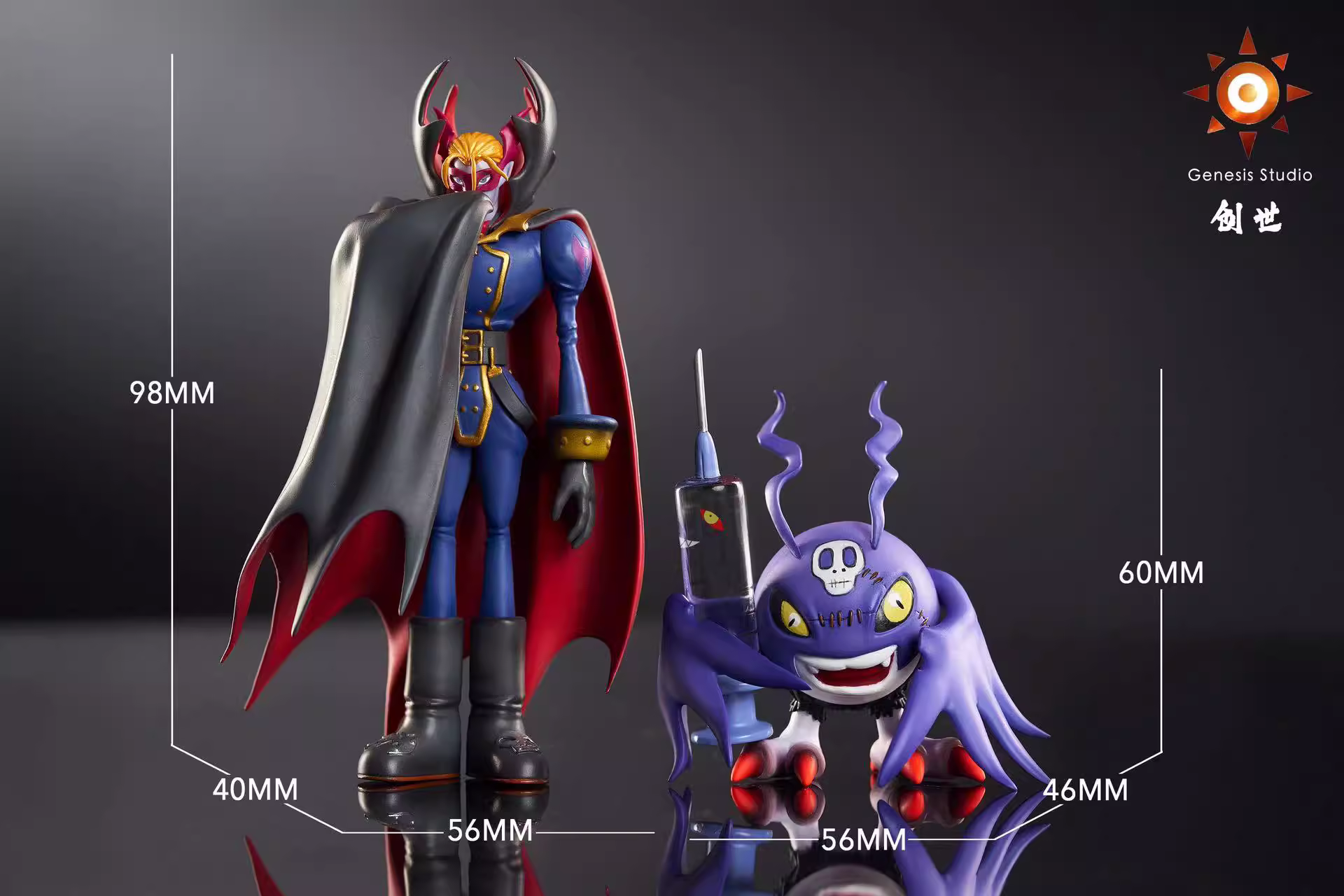 【Pre-sale】Vamdemon & Pico Devimon-Digimon Adventure-Genesis Studio