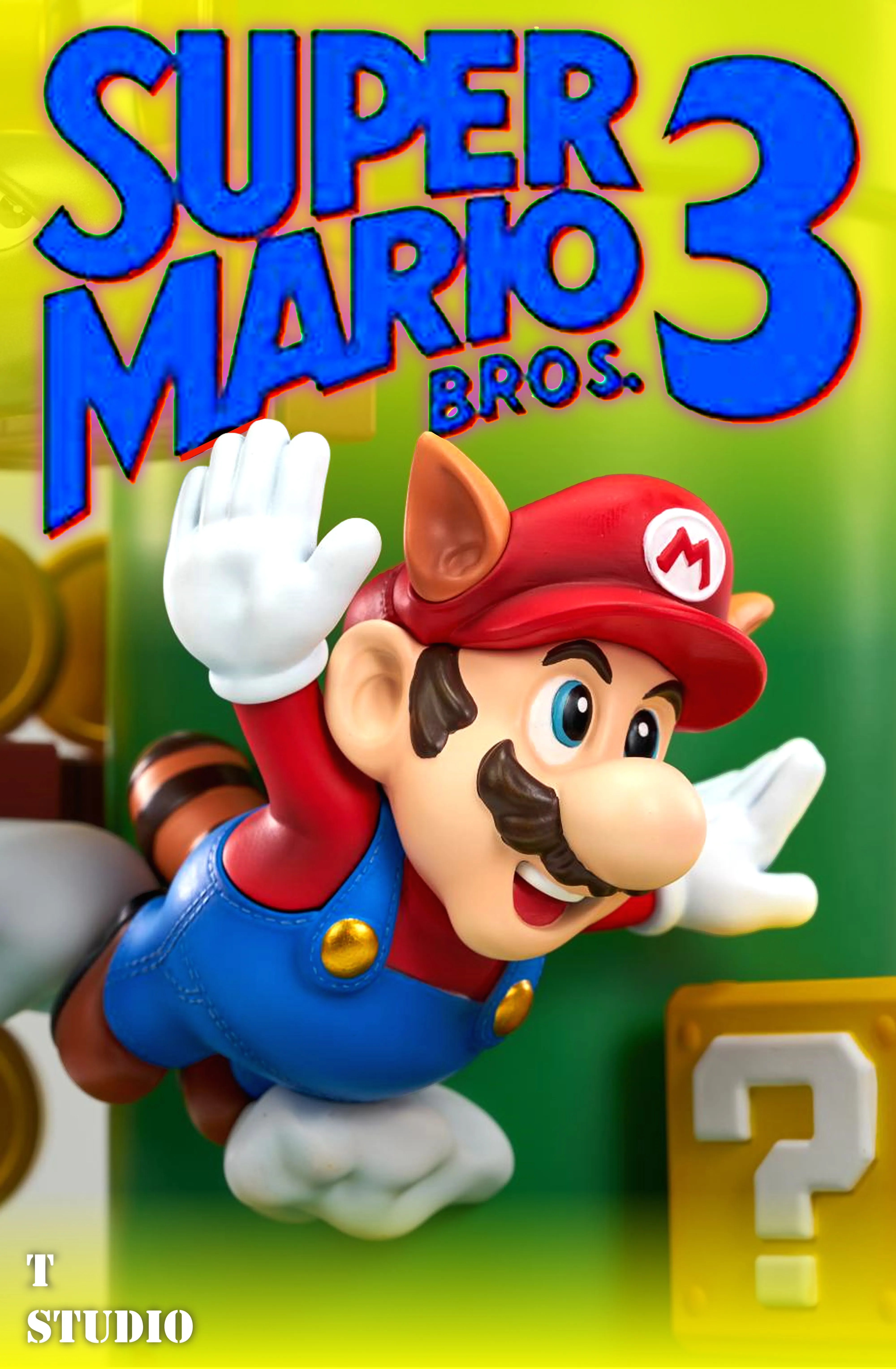 【In stock】Mario Evolution-Super Mario Bros.-T Studio