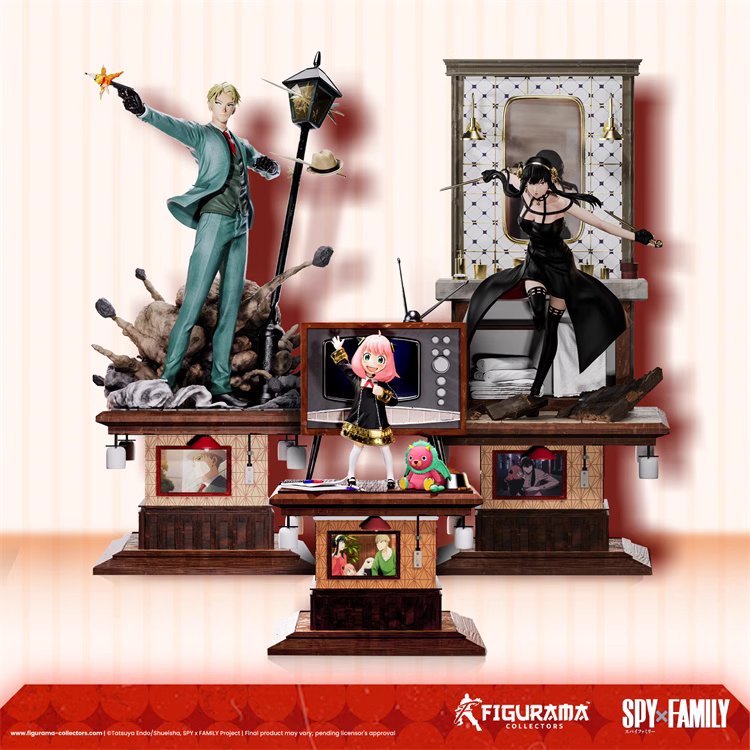 【Pre-sale】1/8 Scale Loid, Anya & Yor Family-Figurama Studio