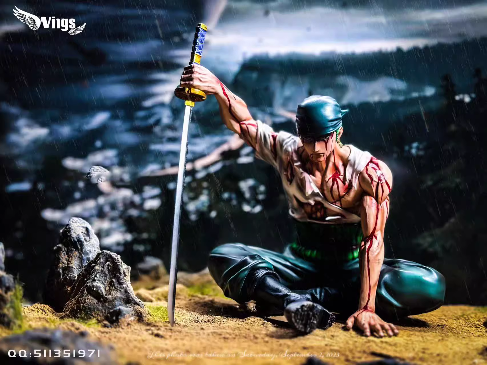 【In stock】Blood Zoro-One piece-Wings Studio