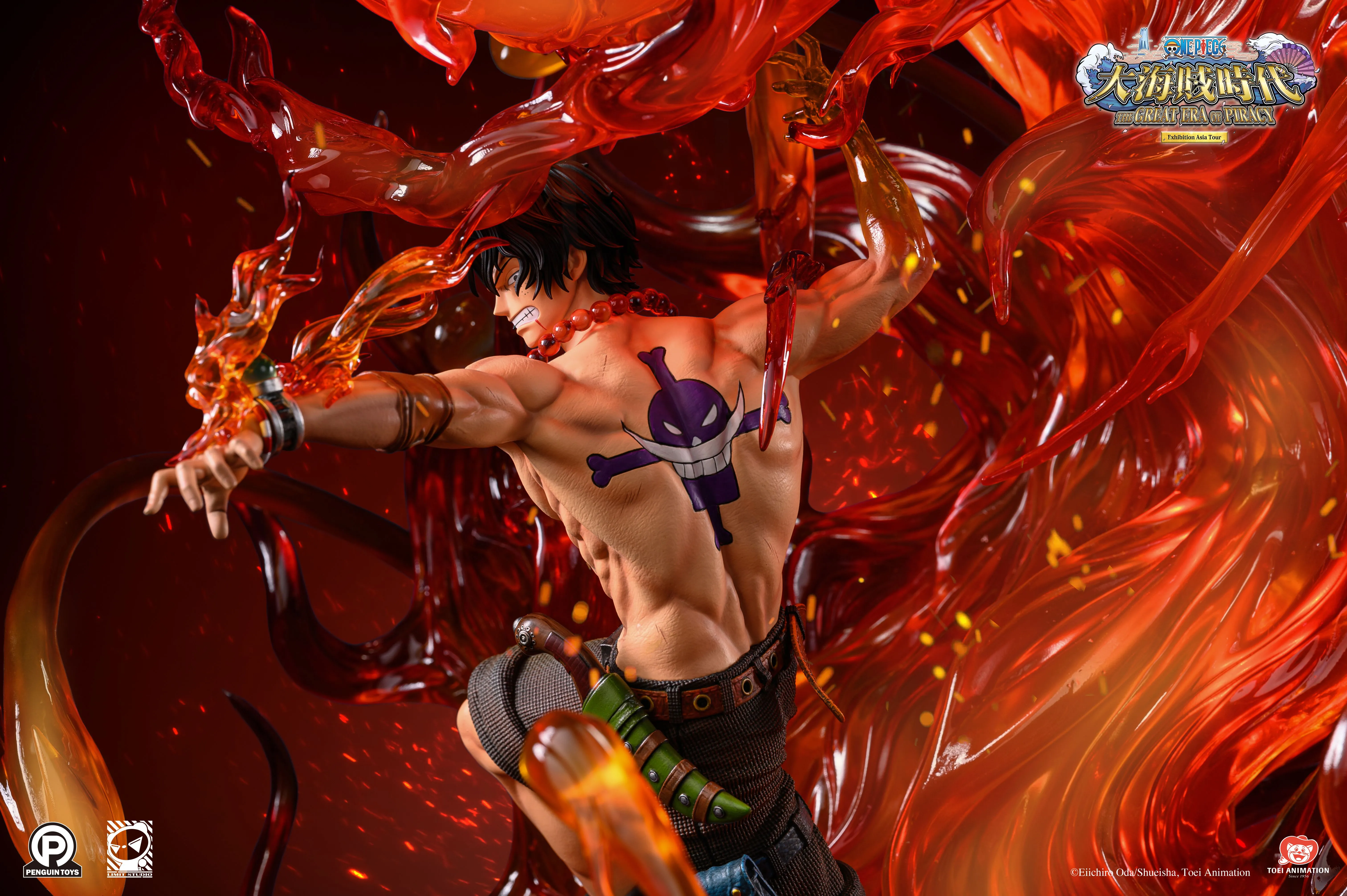 【Pre-sale】1/6 Scale Ace VS Marshall·D·Teach-One piece-Penguin Toys & Limit Studios